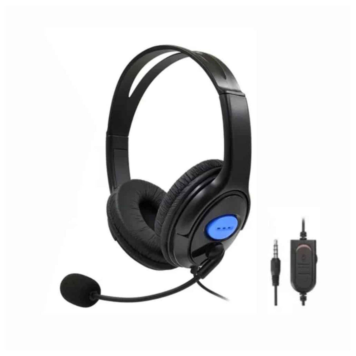 Audifonos OverEar Microfono Jack 3.5 PC Consolas Negro Dblue-2
