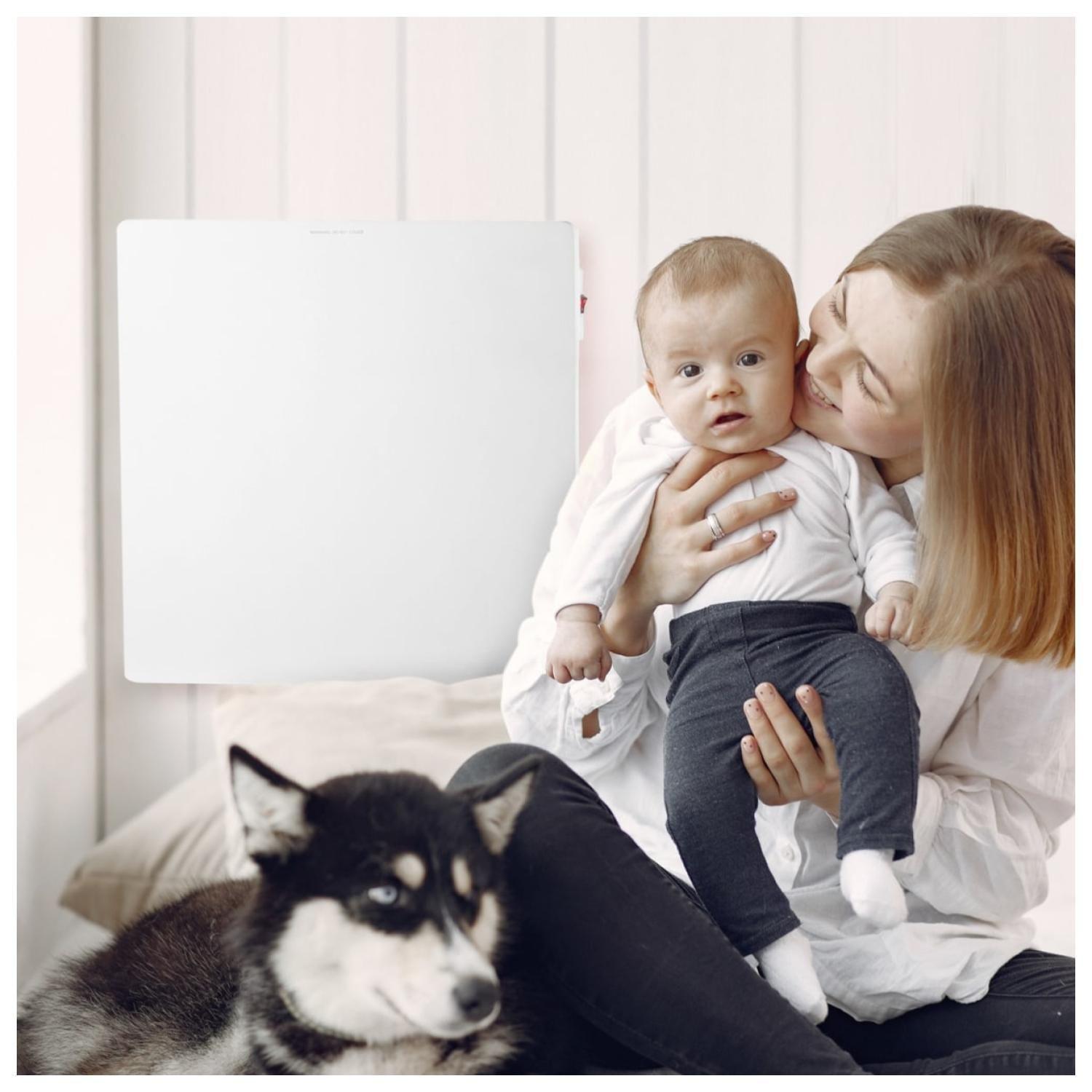 Panel Calefactor Silencioso WiFi Bajo Consumo 550W R6023 Bfresh-2