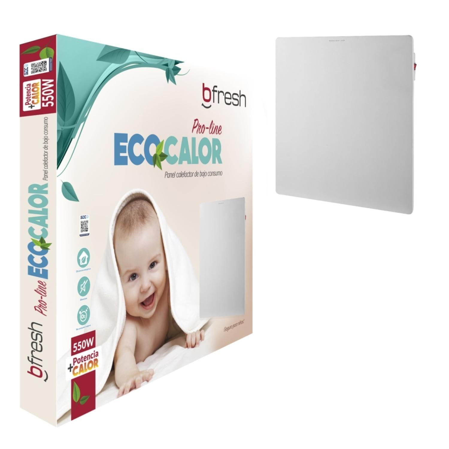 Panel Calefactor Silencioso WiFi Bajo Consumo 550W R6023 Bfresh-4