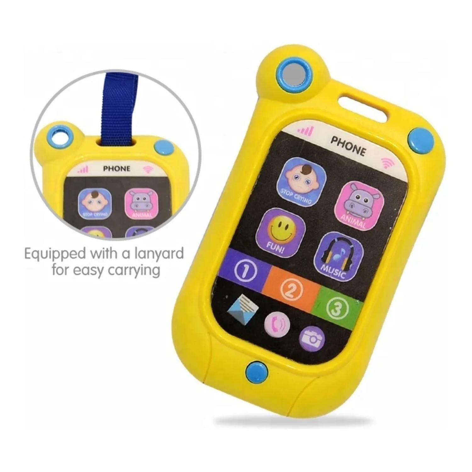 Juguete Telefono Smartphone Interactivo Niños Con Sonidos-2