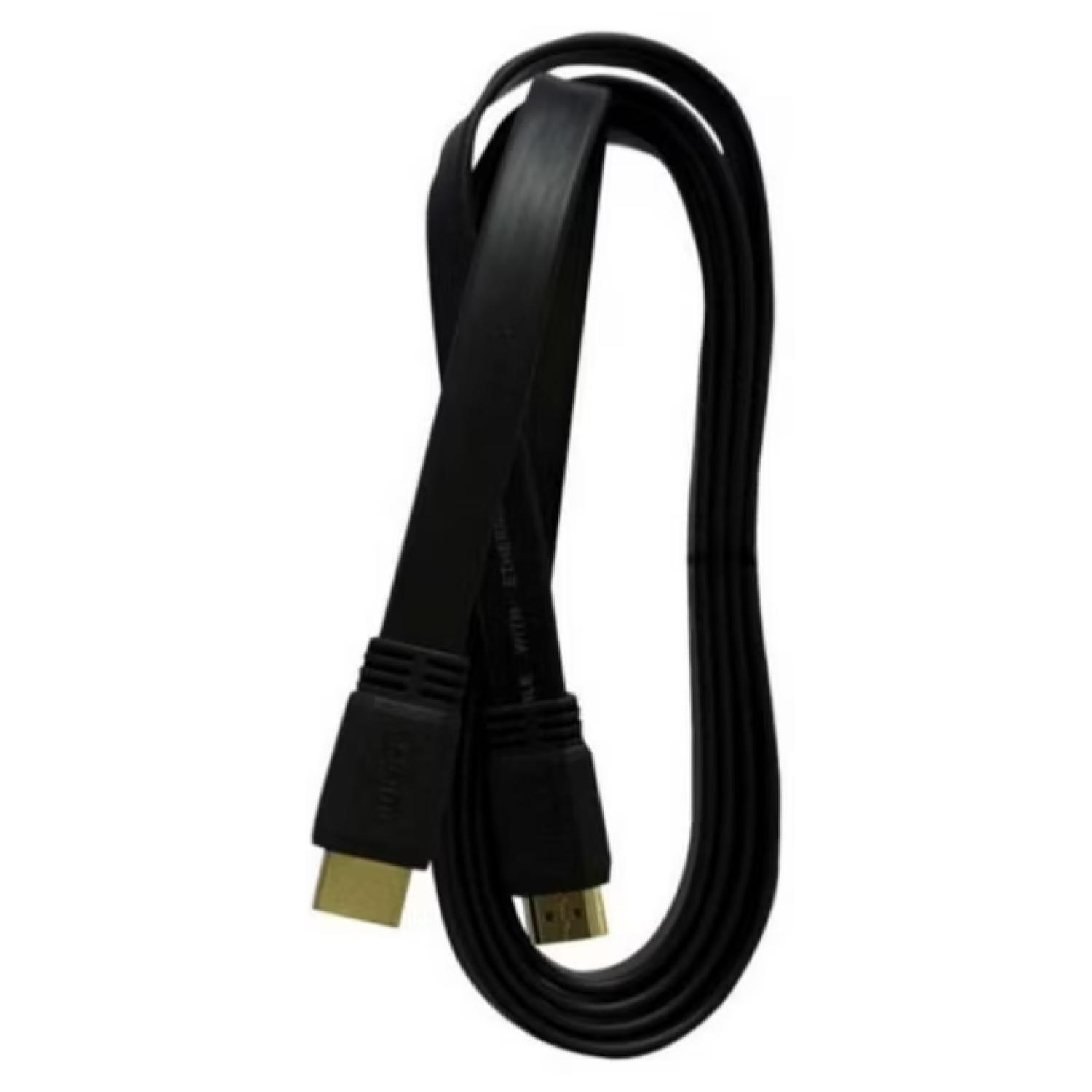 Cable HDMI HD 4K 3Mts Tipo Flat Negro Philco-0