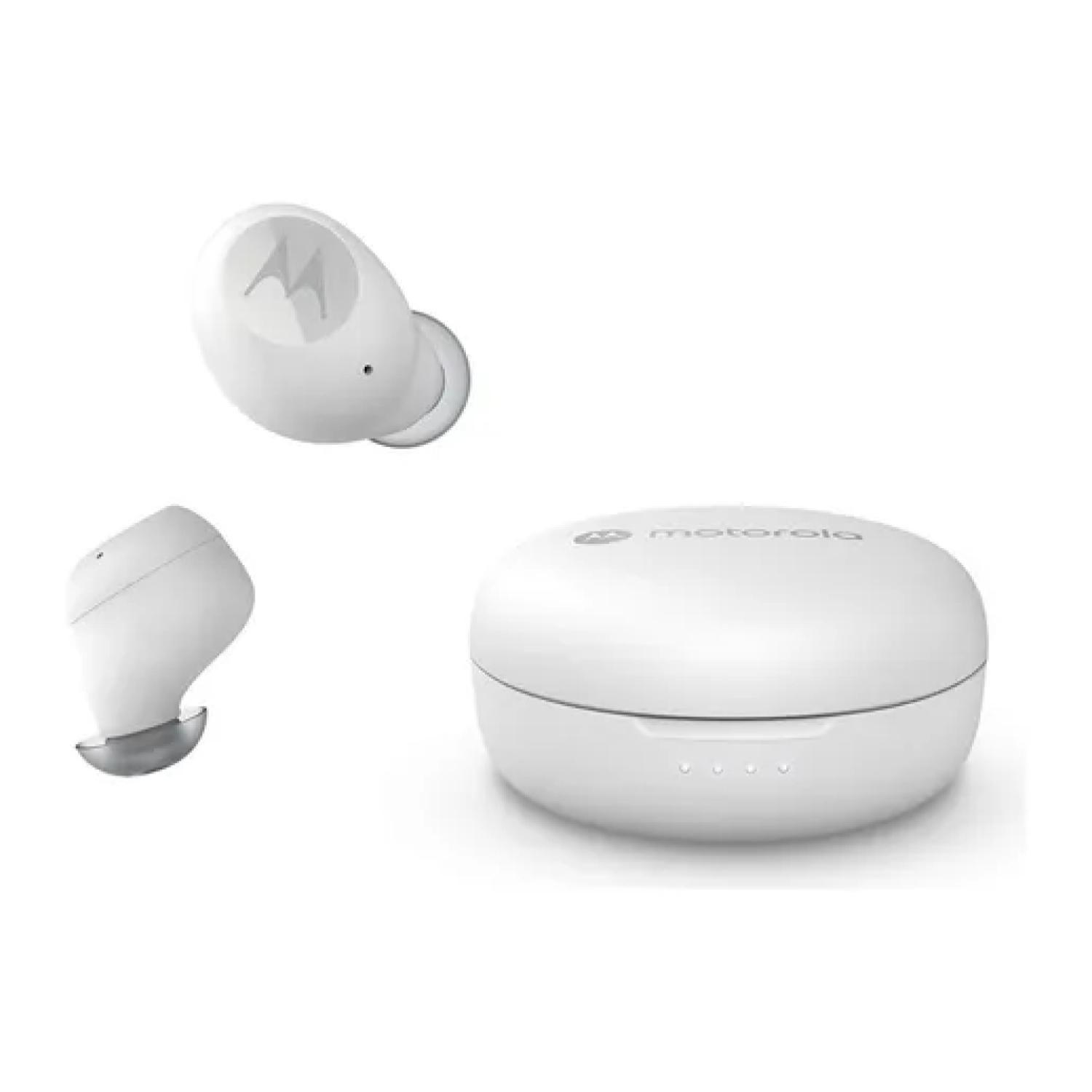 Audifonos Bluetooth TWS Recargables Blanco Buds 150-2