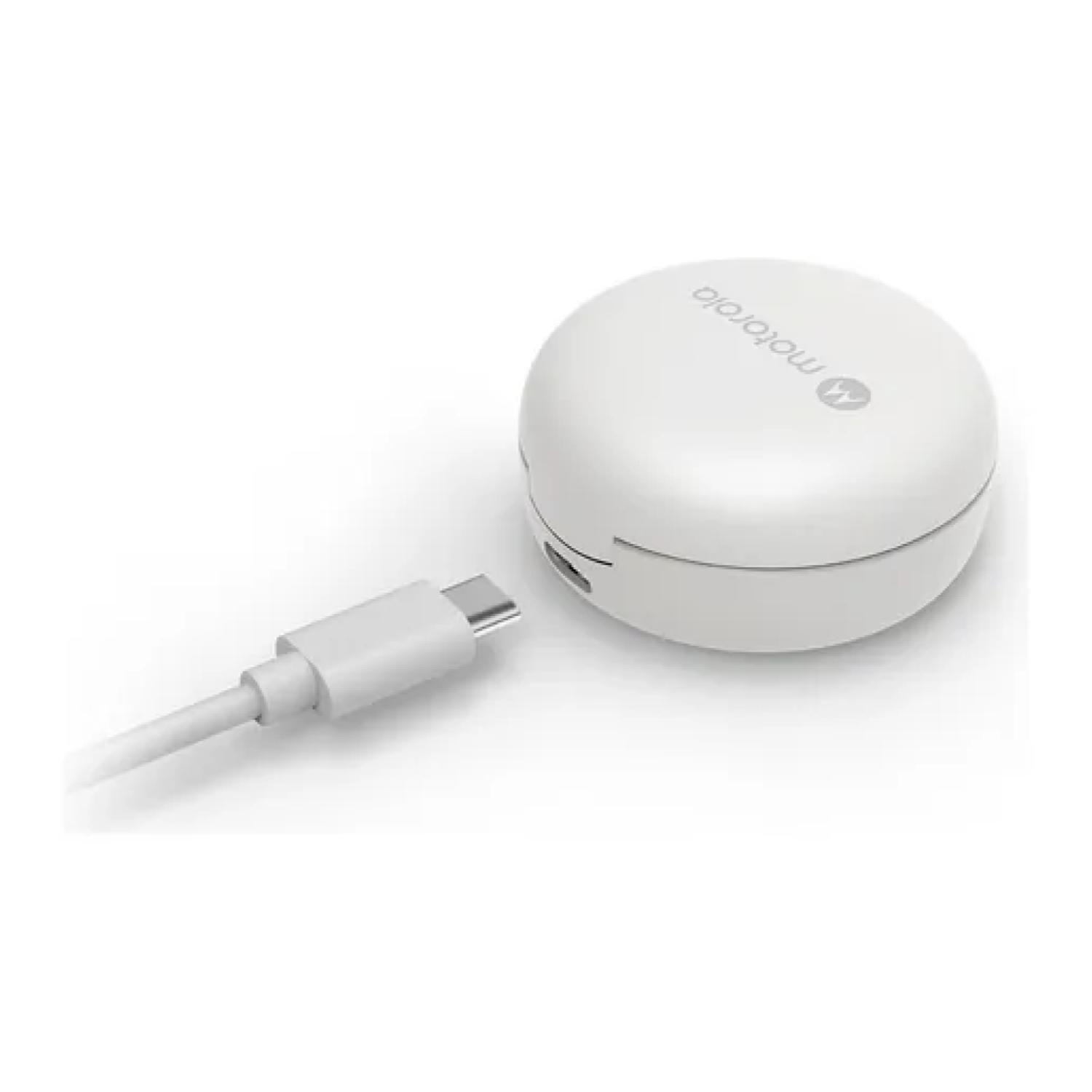 Audifonos Bluetooth TWS Recargables Blanco Buds 150-4