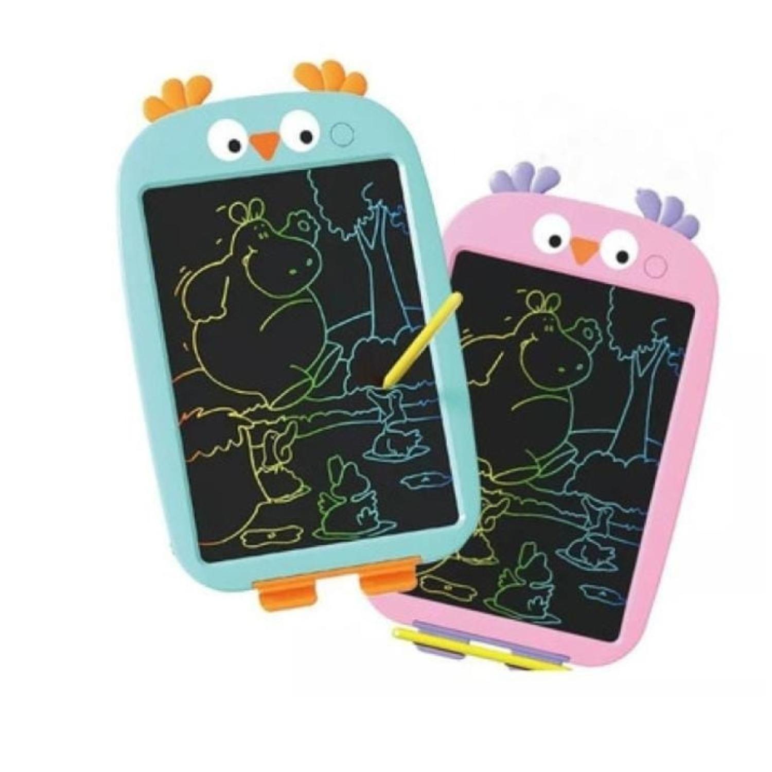 Juguete Pizarra Magica LED Con Plumon Azul Diseño Infantil-2