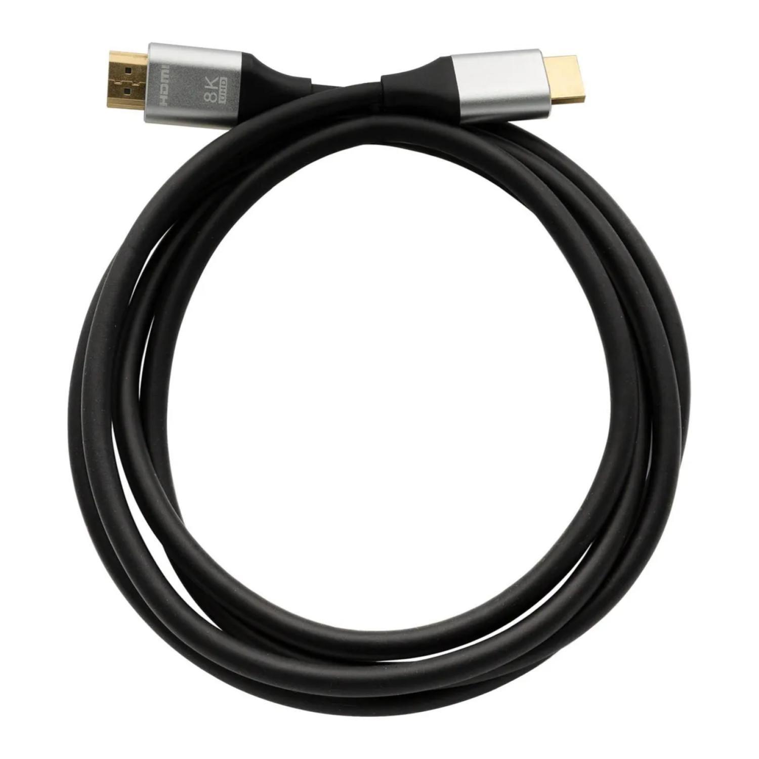 Cable HDMI 2.1 8K Blindado 3Mts Negro-1