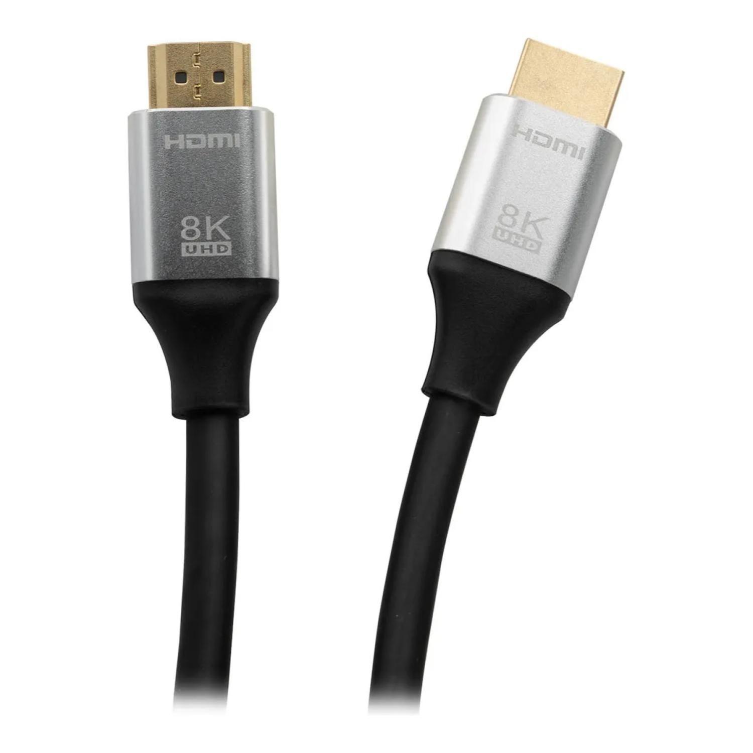 Cable HDMI 2.1 8K Blindado 3Mts Negro-2