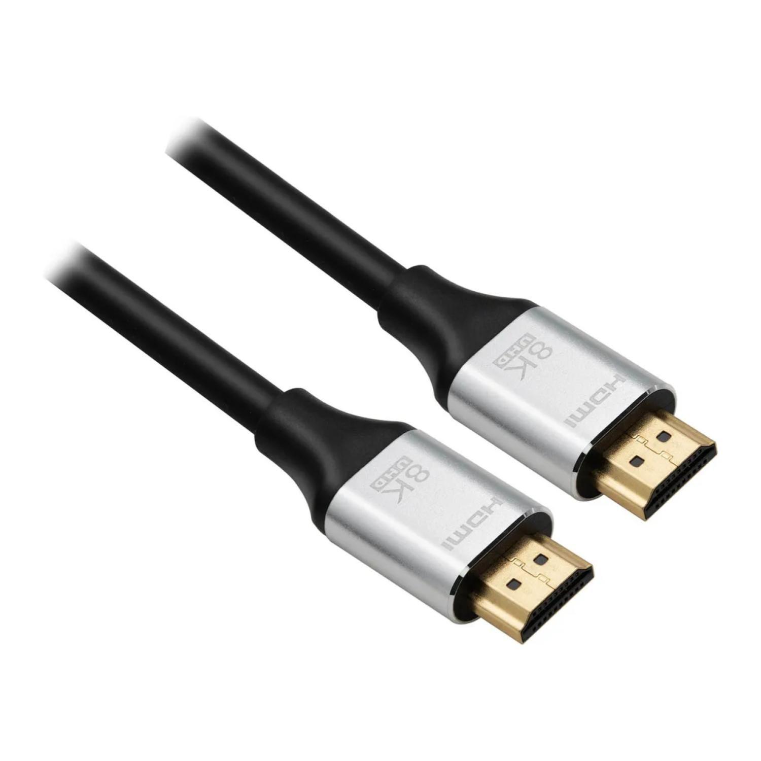 Cable HDMI 2.1 8K Blindado 3Mts Negro-3
