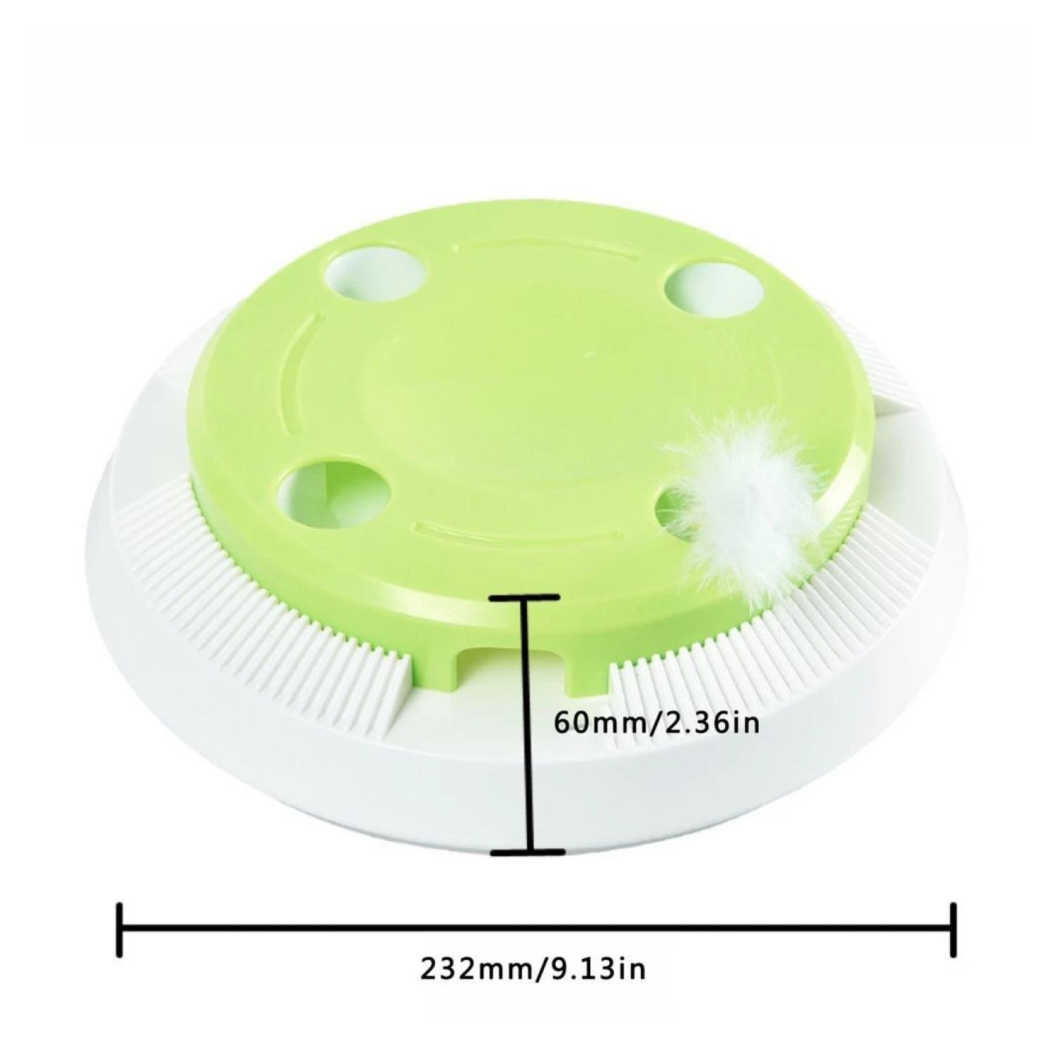 Juguete Interactivo Bola Loca Para Gatos Mascotas-2
