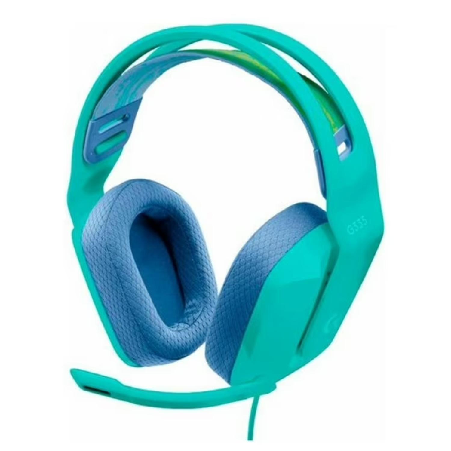 Audifono Gamer Jack 3.5 PC PS5 PS4 Xbox Aqua G335-0
