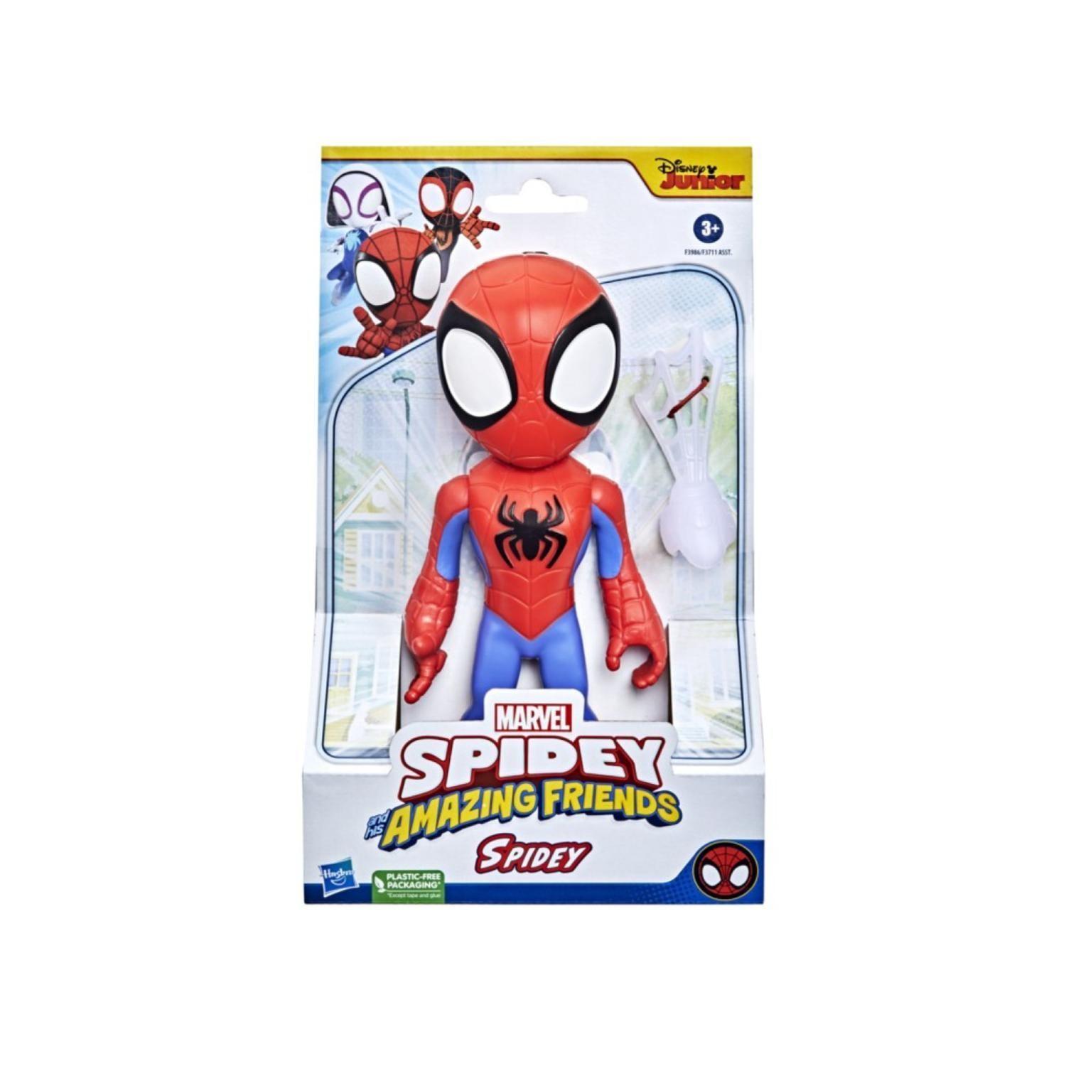 Juguete figura Spiderman Articulado 25cm Spidey And Friends-1