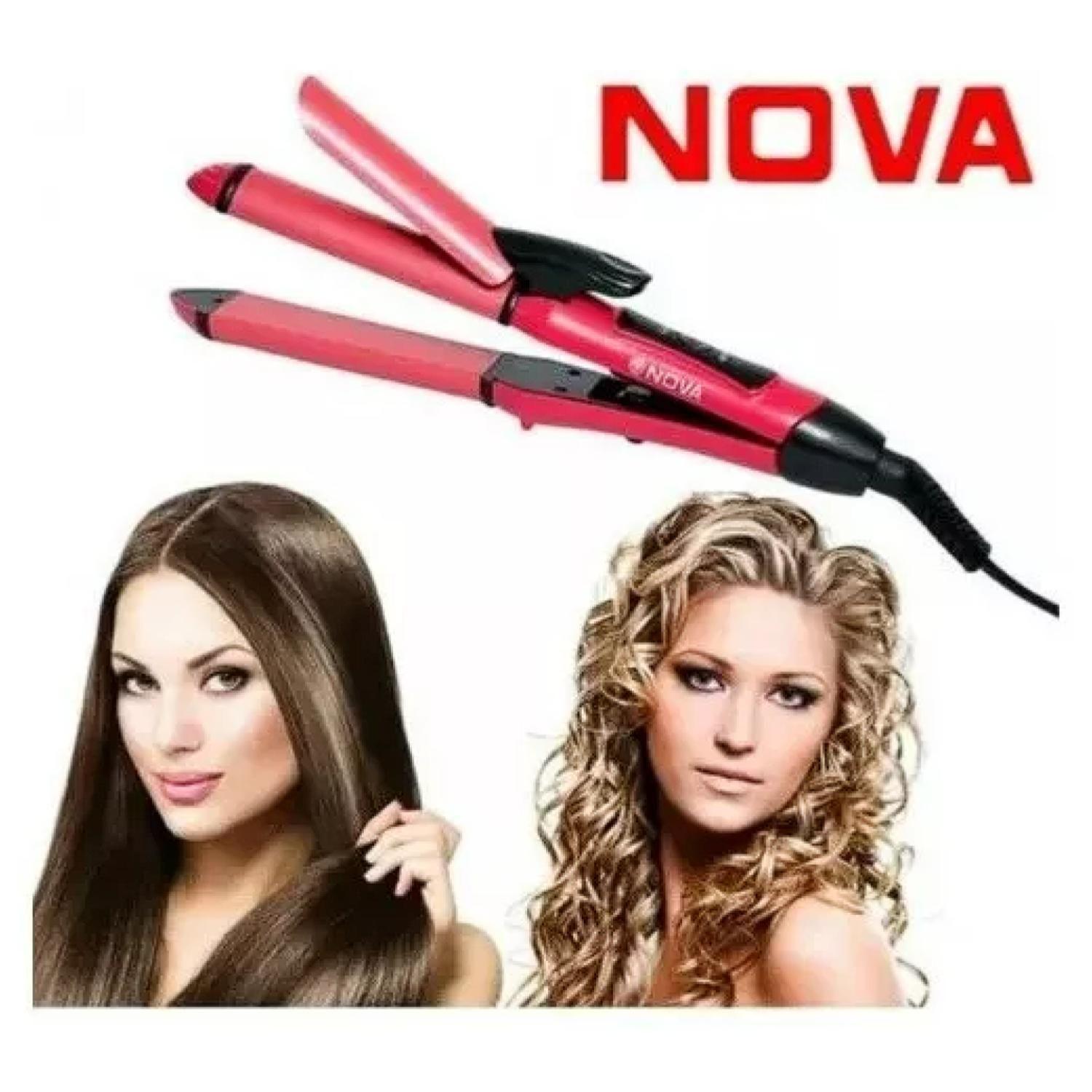 Alisador Plancha Y Ondulador 2 En 1 Para Cabello 180°C-1