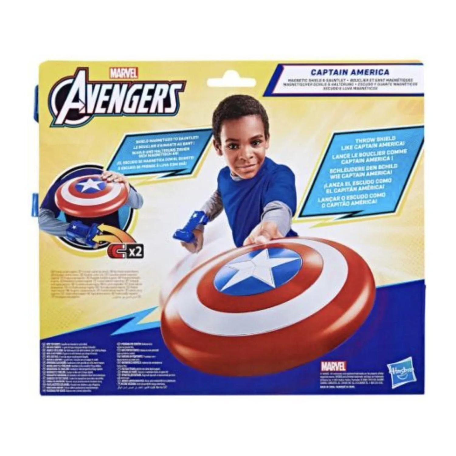 Juguete Escudo Y Guantalete Capitan America Infantil-3