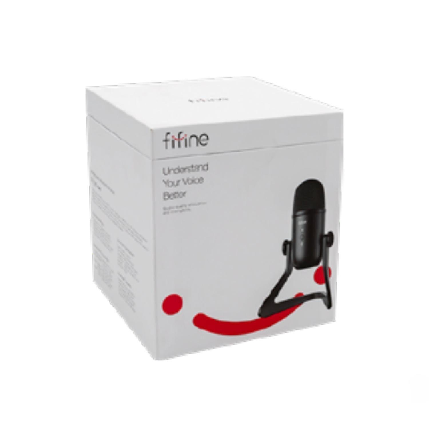 Microfono Condensador USB Profesional Soporte K678 Fifine-2