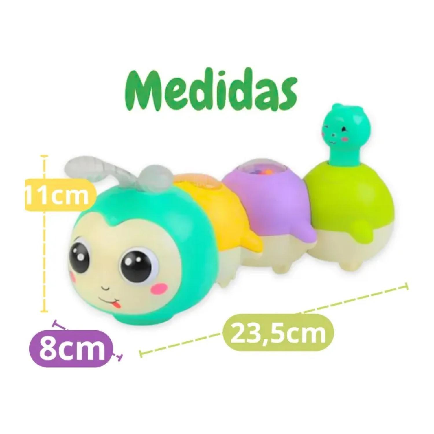 Juguete Interactivo Oruga didactica Con Sonidos Infantil-2