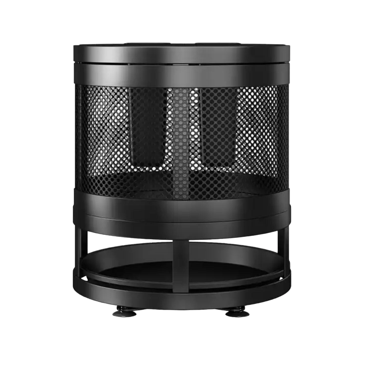 Organizador Para Articulos De Cocina Giratorio Metalico 25x24cm-0