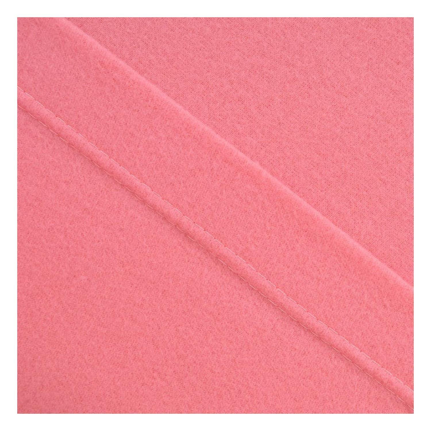 Juego De Sabanas De Polar 2 Plazas 240x210cm Rosado Coral Mashini-2