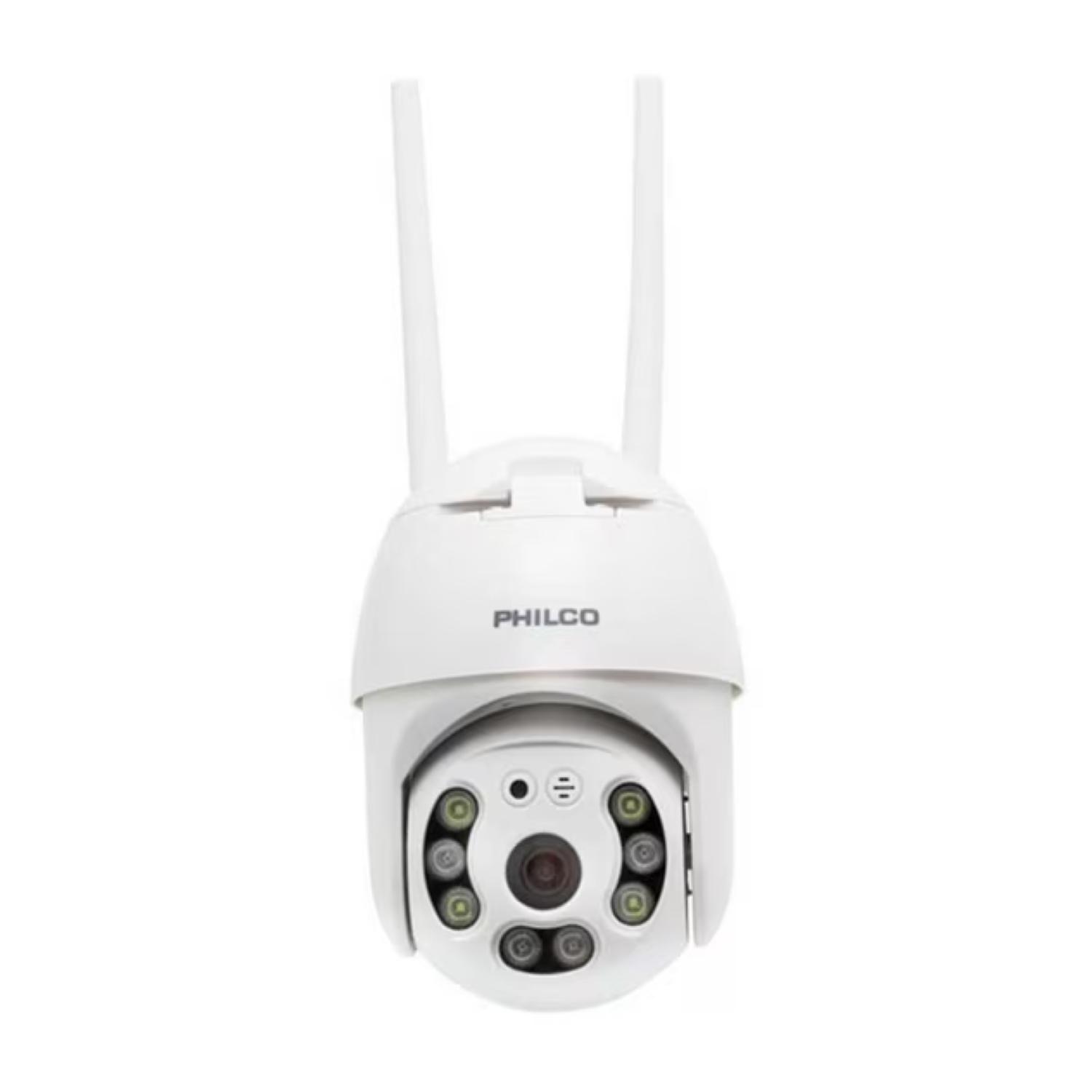 Camara De Seguridad IP WiFi HD 1080P Blanco H265 Philco-0