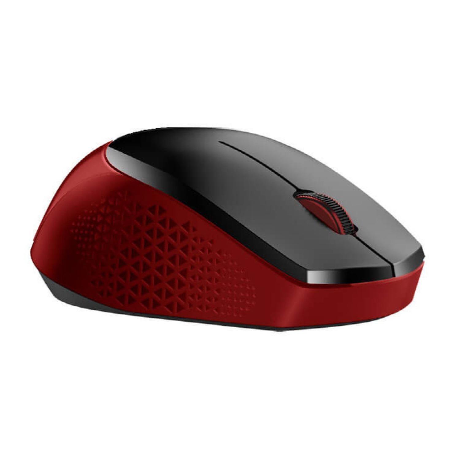 Mouse Inalambico USB 3 Botones Rojo NX-8000S Genius-1