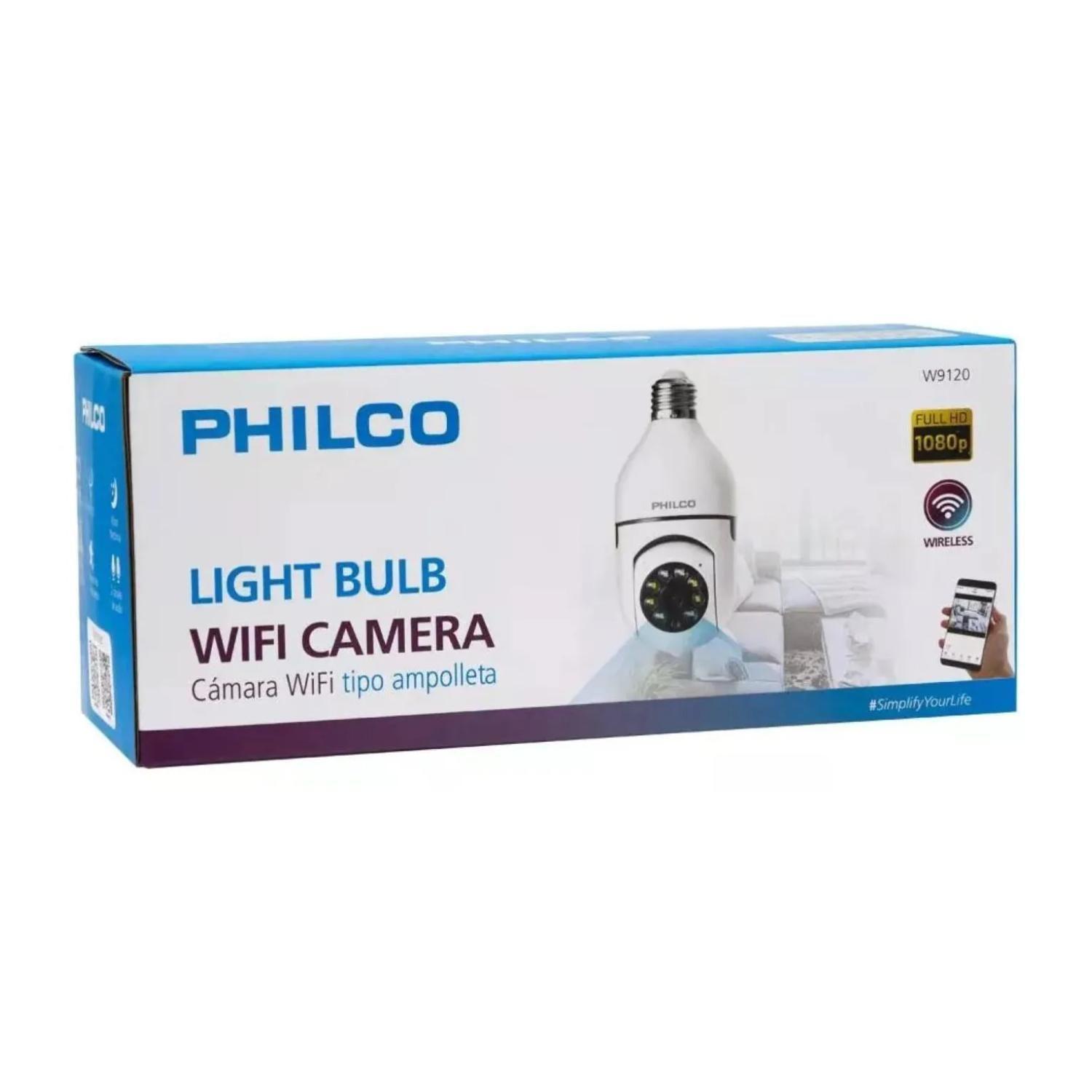Camara De Seguridad WiFi Tipo Ampolleta VN HD CW9120-3