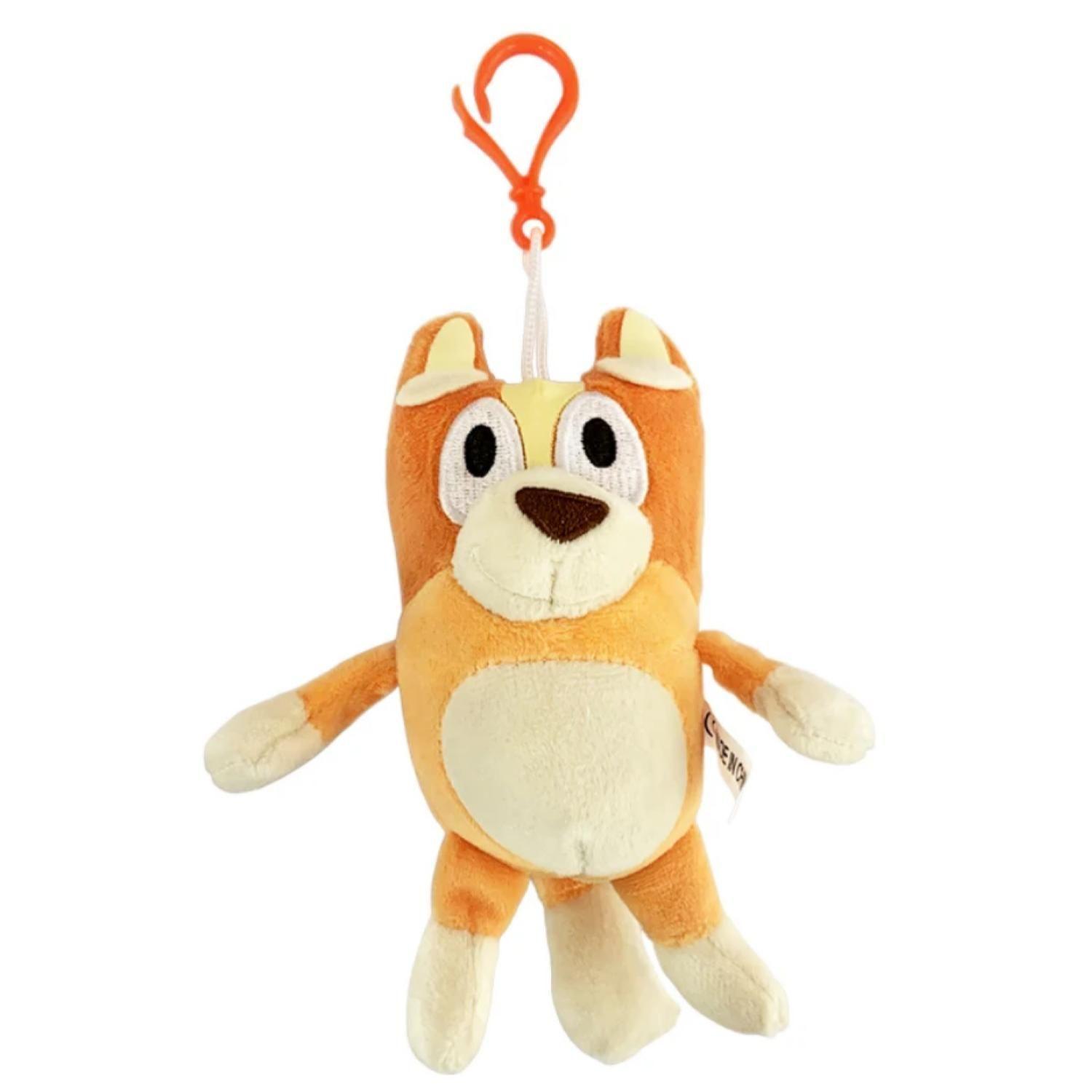 Juguete Pack 6 Peluches Llaveros Familia Bingo 13cm Infantil-1