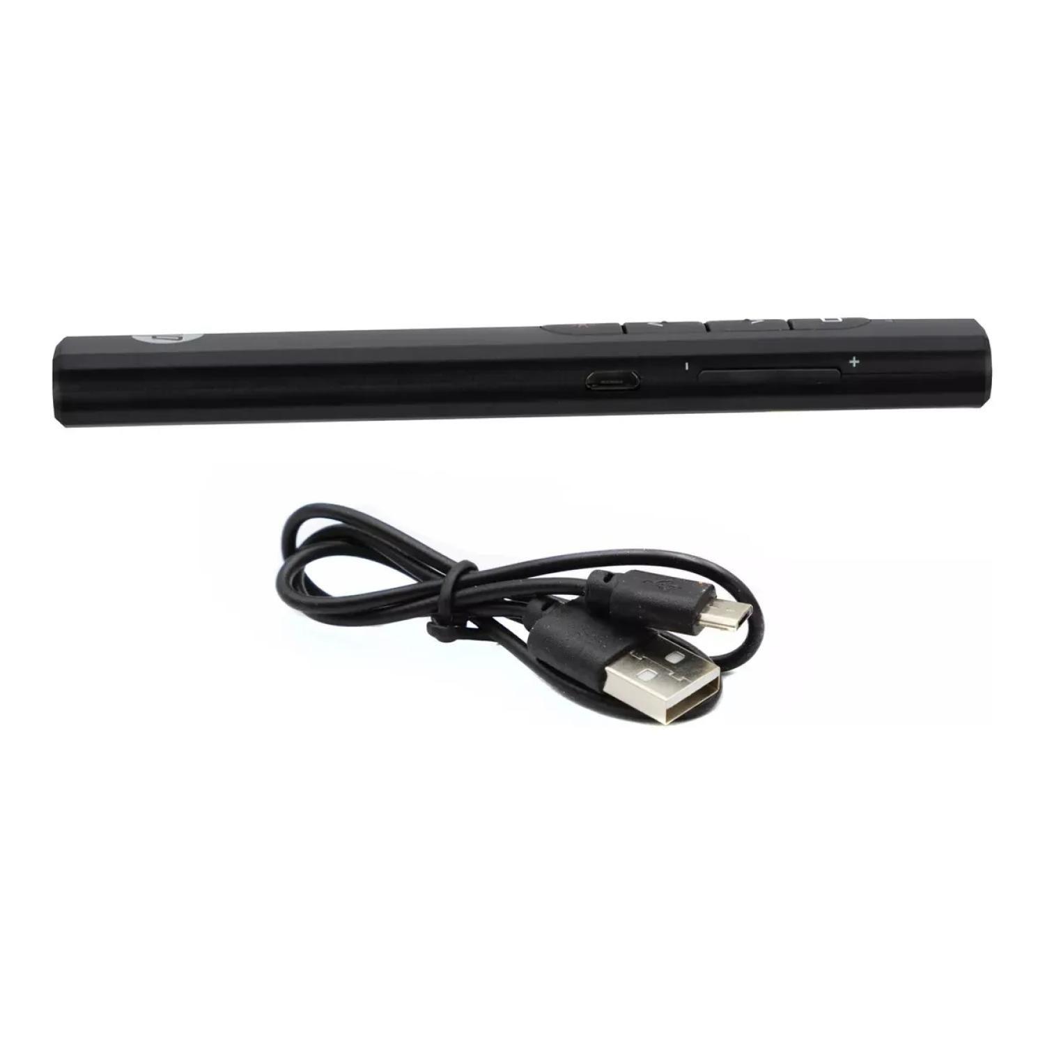 Puntero Presentador Laser USB Negro SS10-2