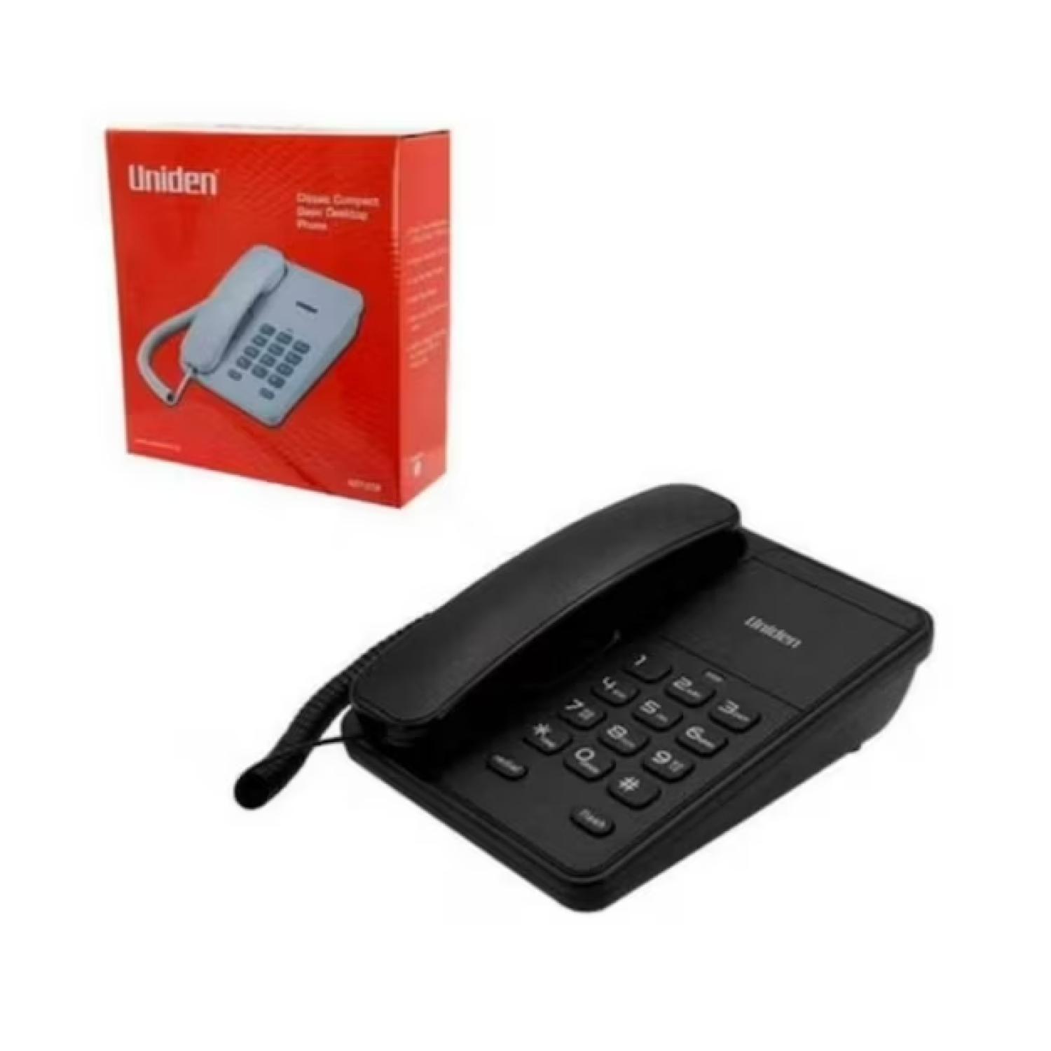 Telefono Sobremesa Botones Grandes Negro 7202-3