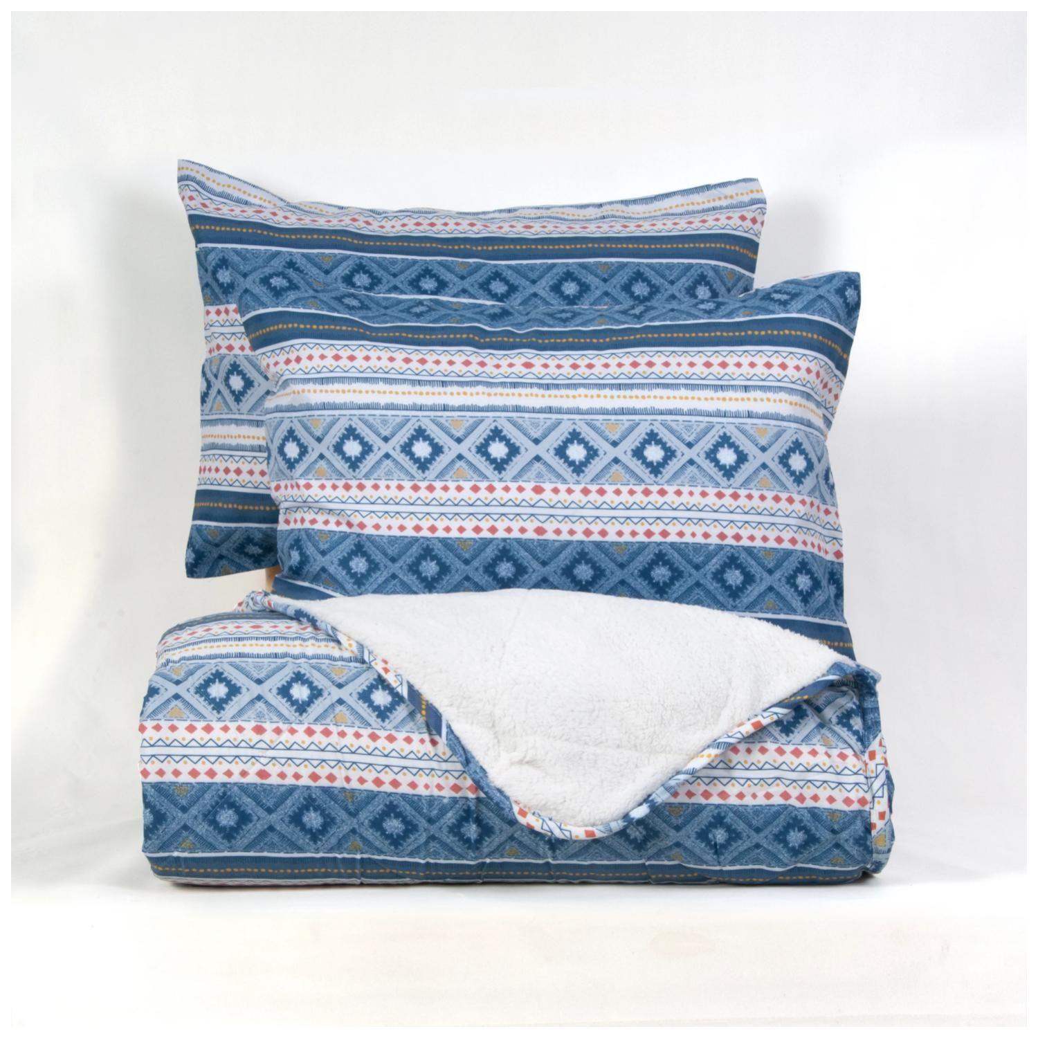 Plumon 2 Plazas 220X240cm Microfibra Maiten Estampado Mashini-3