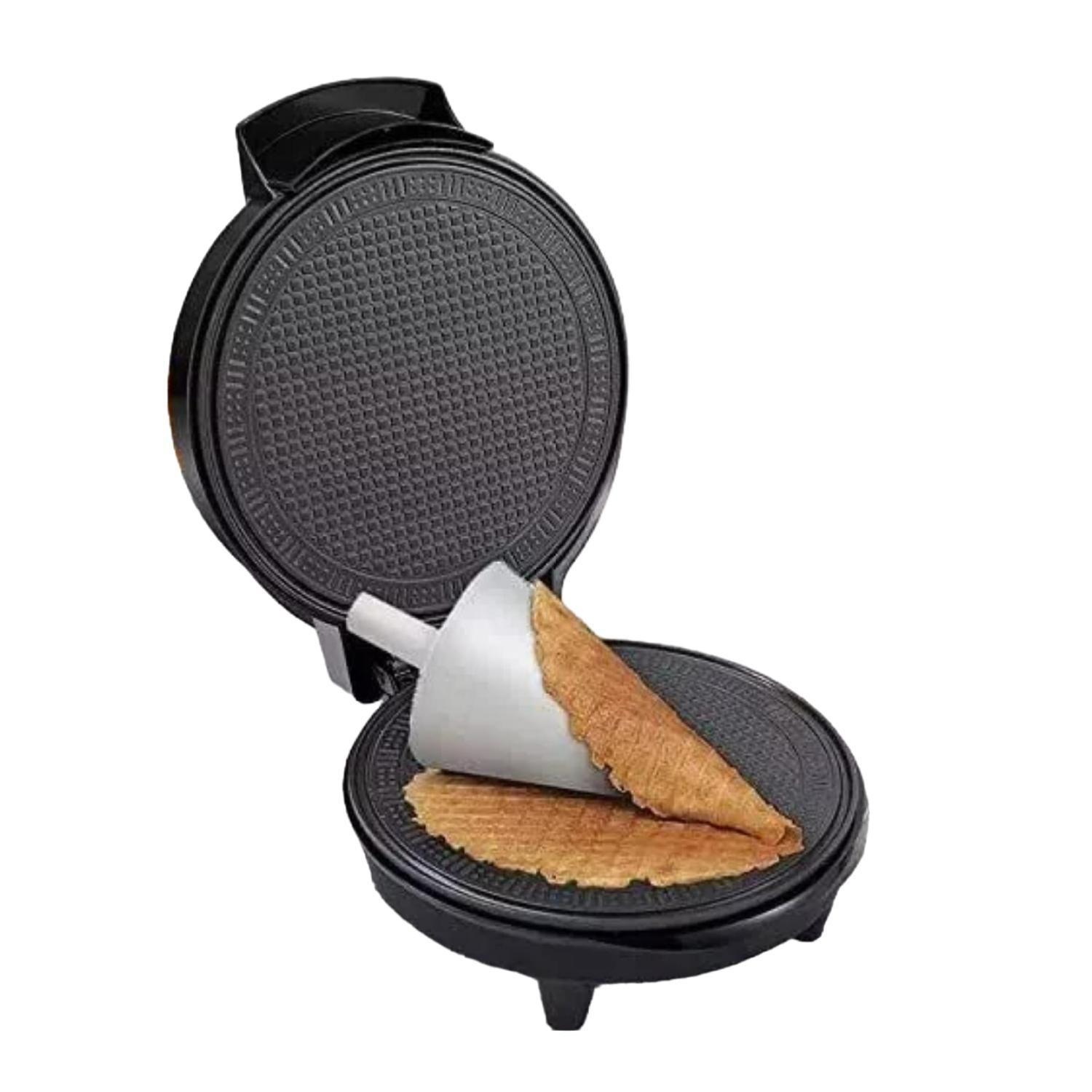 Maquina Para Waffles Y Conos 1000W Negro R2214 Raf-0