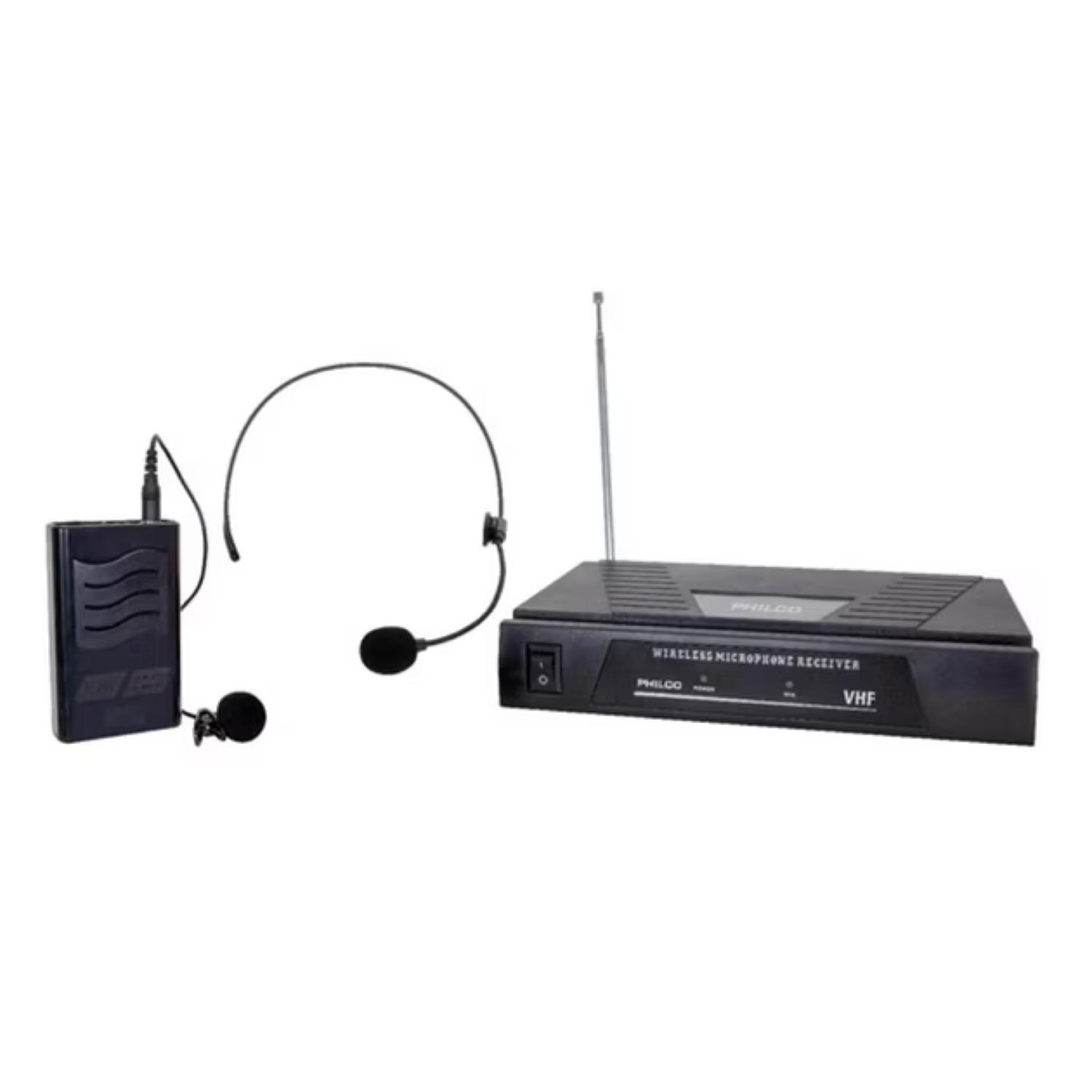 Kit De Microfono Inalambrico VHF 2 En 1 Cintillo Y Solapa-3