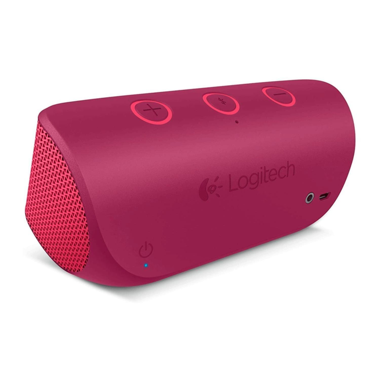 Parlante Bluetooth USB AUX 10W RMS Rojo X300 Logitech-0