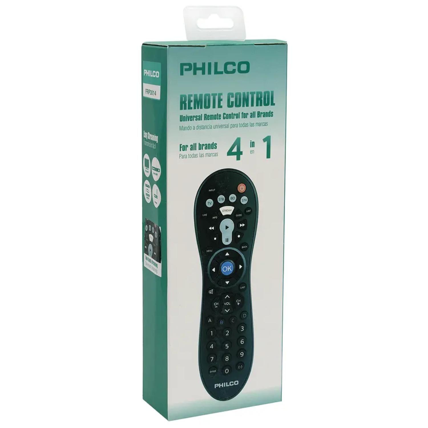 Control Remoto Universal Multimarca 4 En 1 FRP3014-4