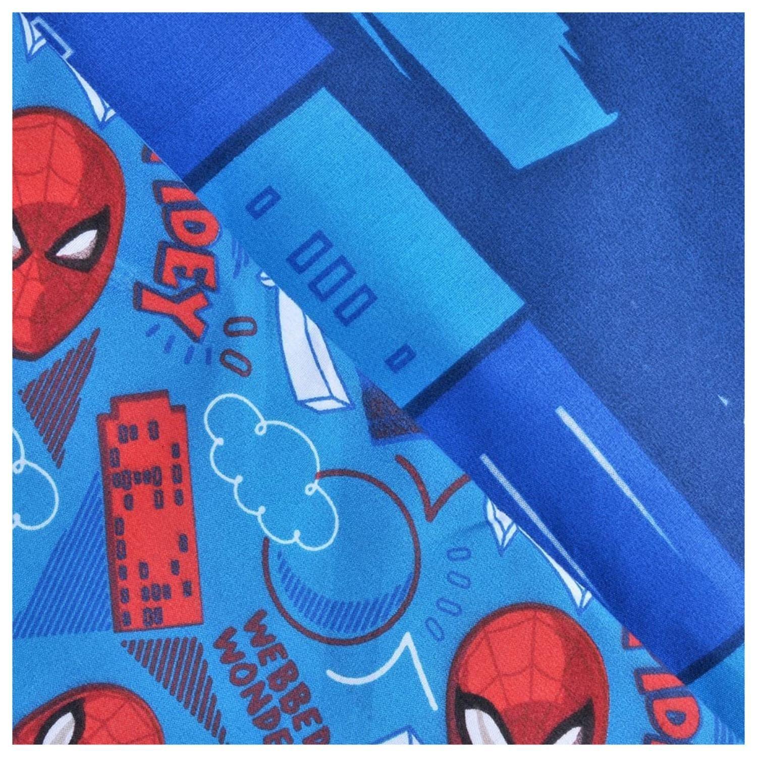 Plumon 1.5 Plazas Infantil Spiderman Comic Mashini-2