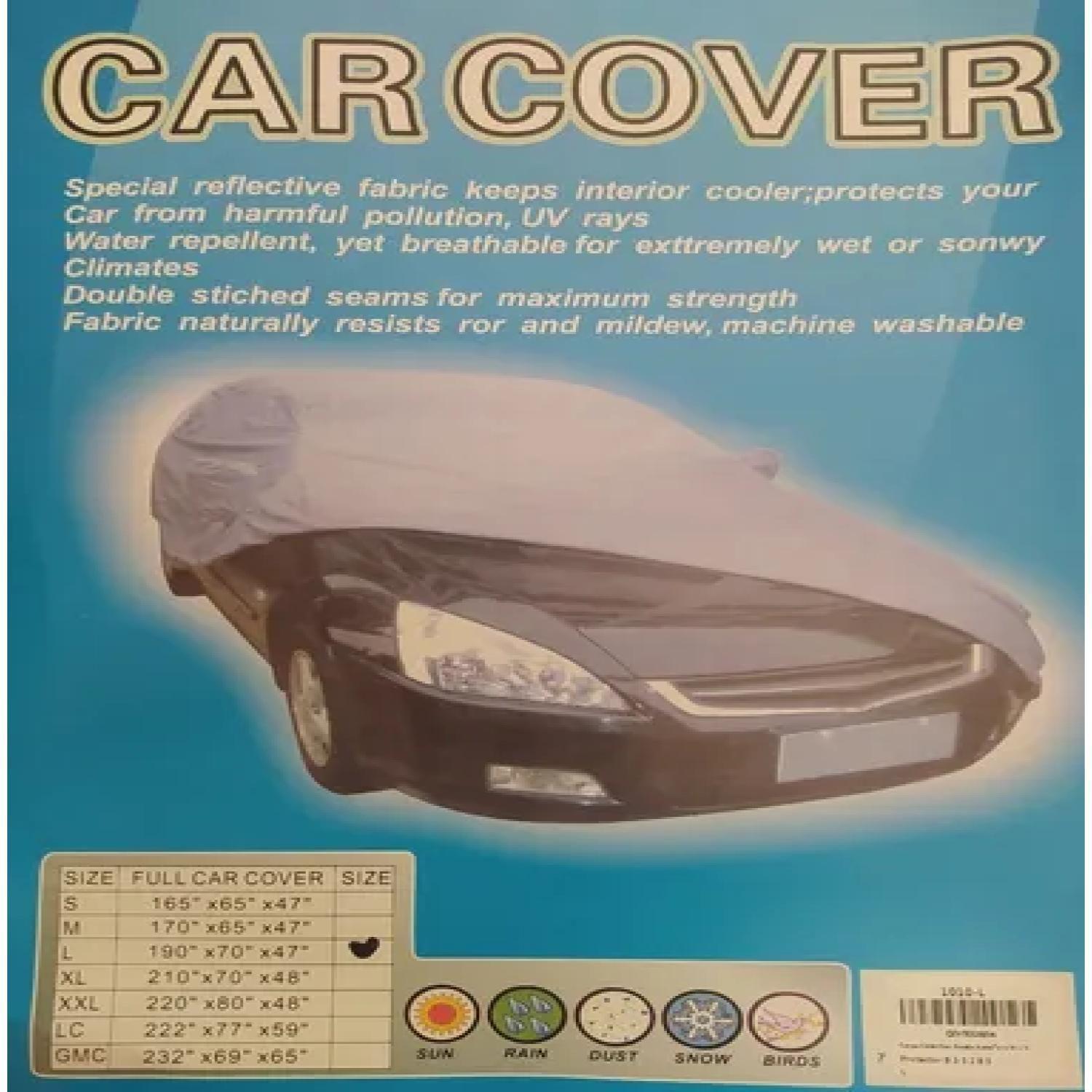 Funda Protectora Impermeable Para Auto Talla XL-3