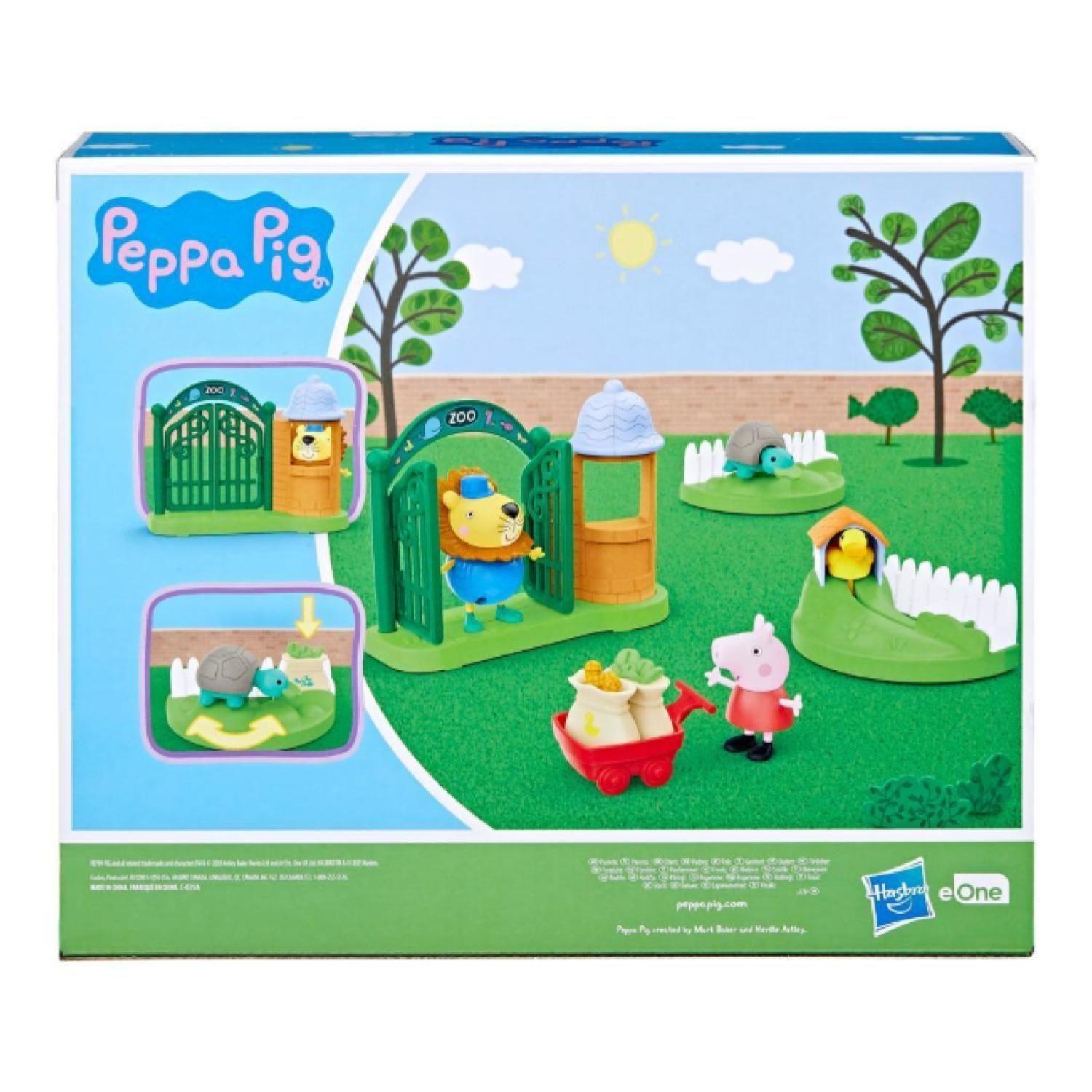 Juguete Zoologico De Peppa Pig 8 Piezas Infantil-2