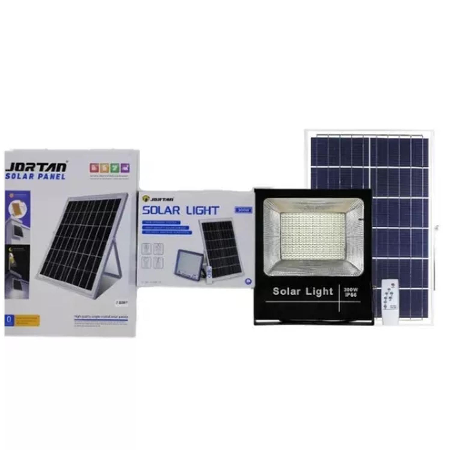 Foco LED Con Panel Solar 300W Montable Ajustable-3