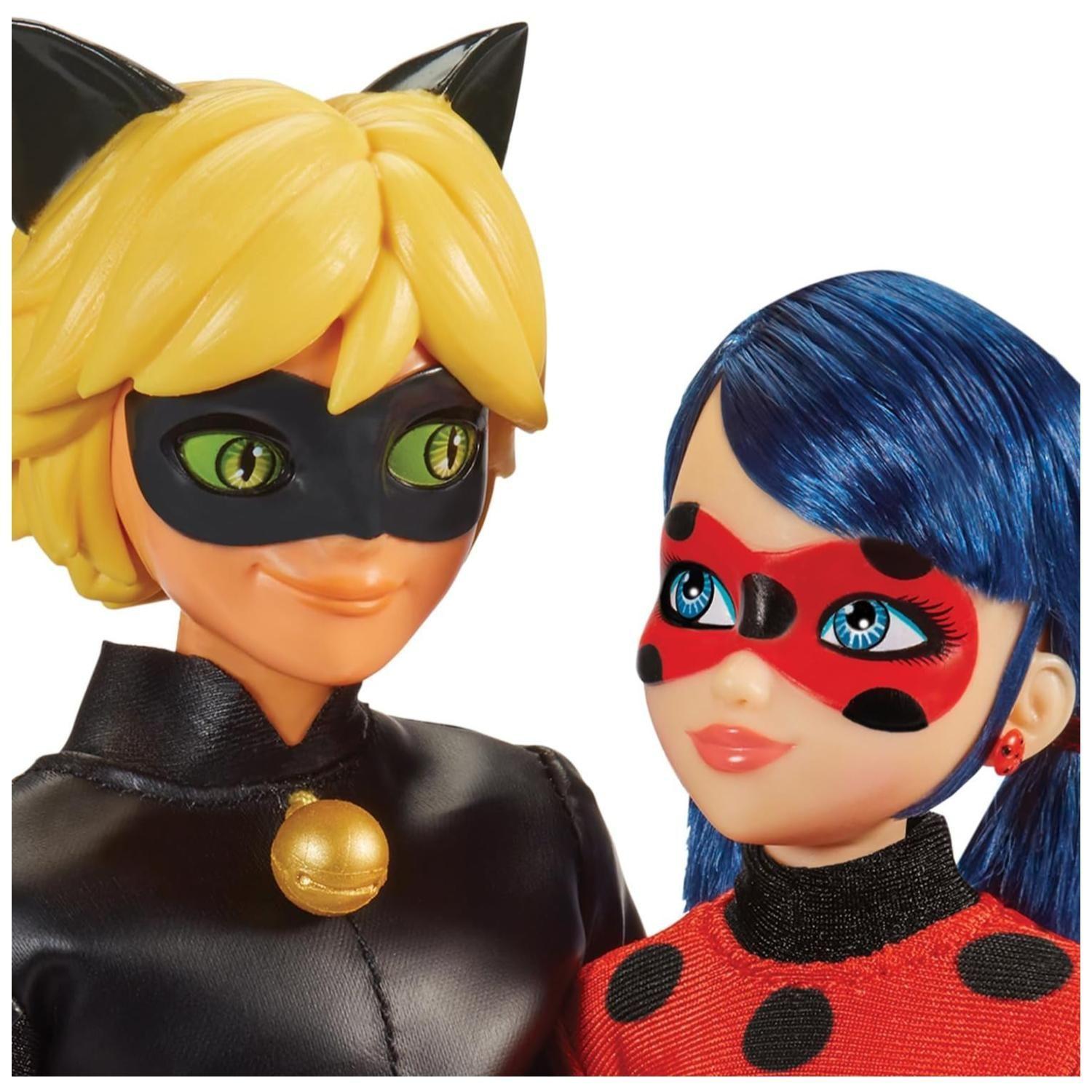 Juguete Figura Muñeca Ladybug Y Cat Noir Miraculous-3