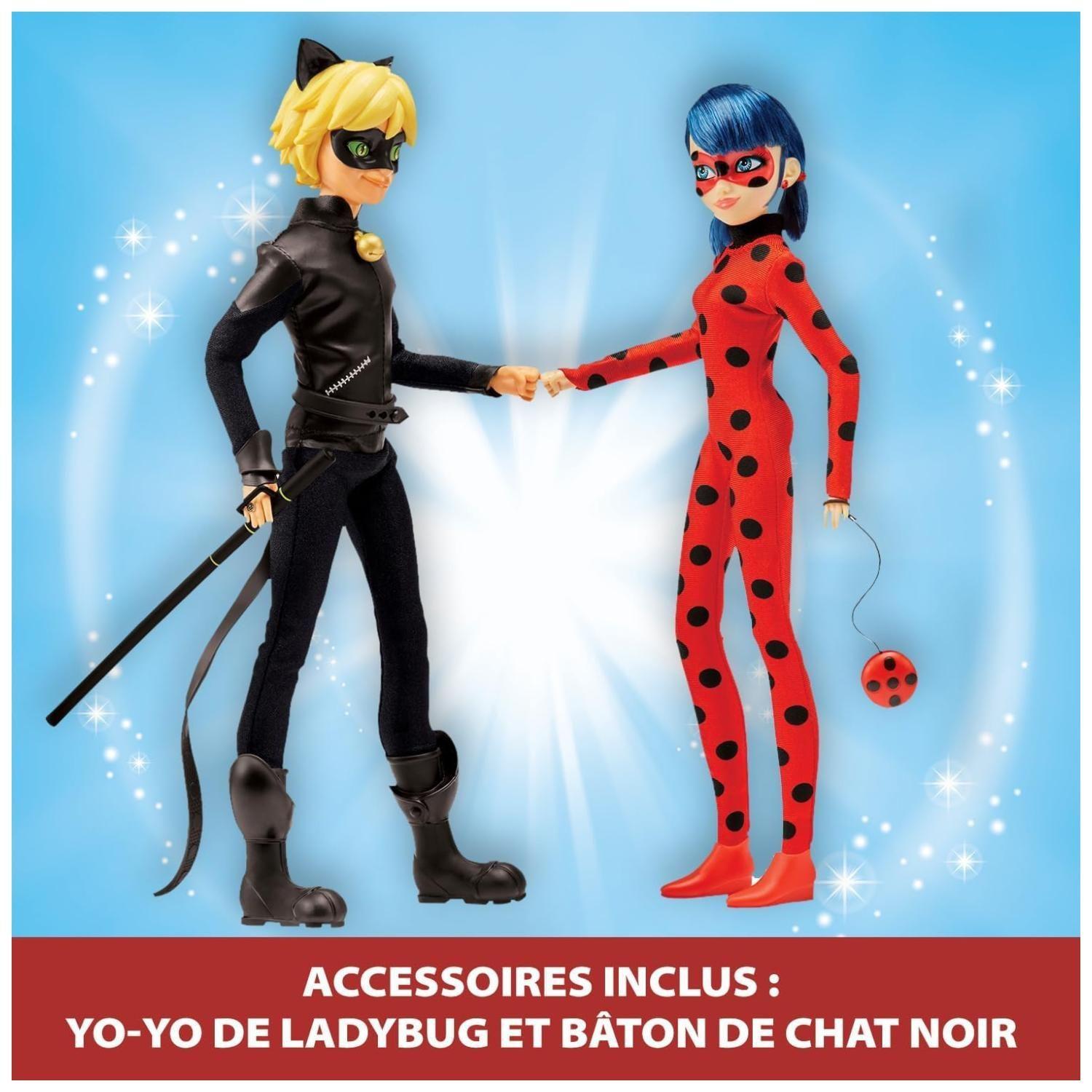 Juguete Figura Muñeca Ladybug Y Cat Noir Miraculous-7