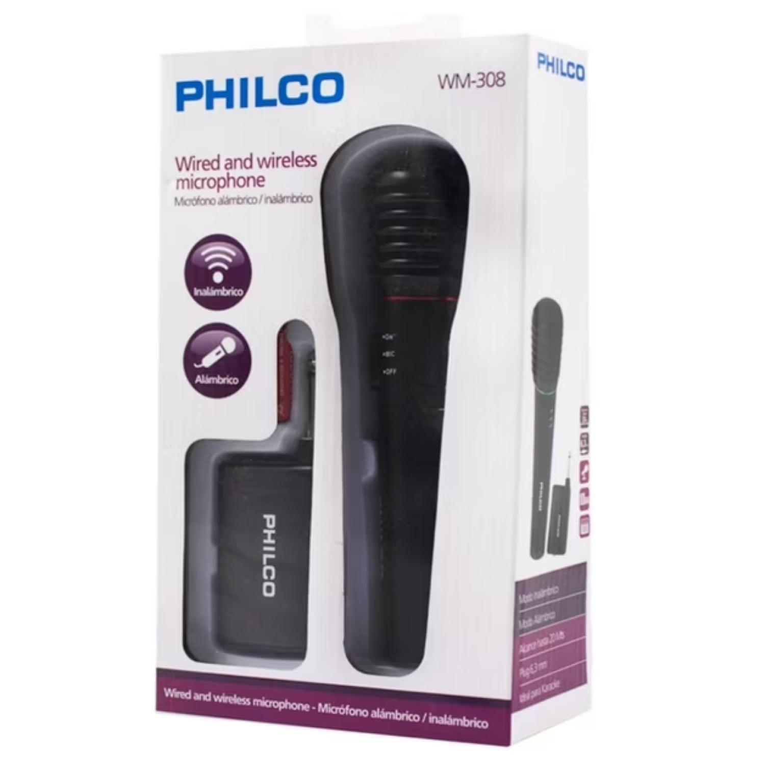 Microfono Inalambrico 2 En 1 Para Karaoke CWM308-4