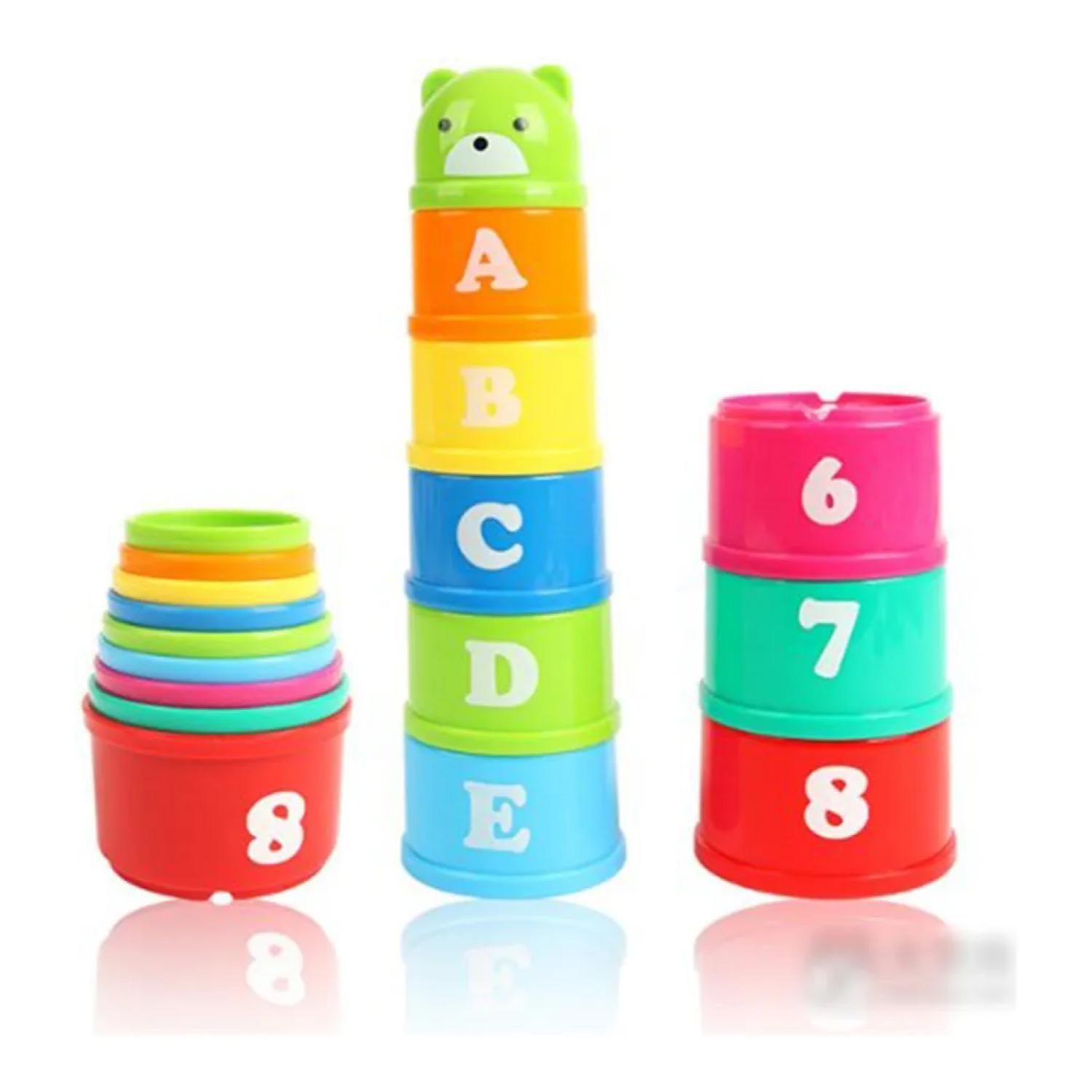 Juguete Taza Didactica Torre Armable Aprendizaje Infantil-2