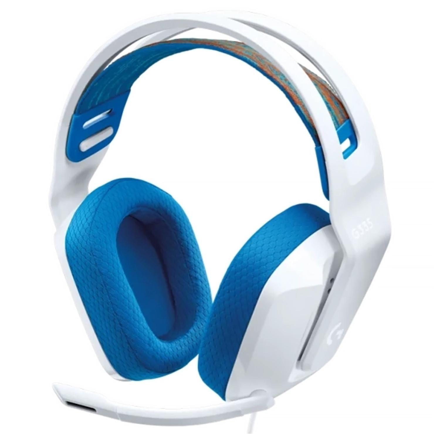 Audifono Gamer Jack 3.5 PC PS5 PS4 Xbox Blanco G335-0