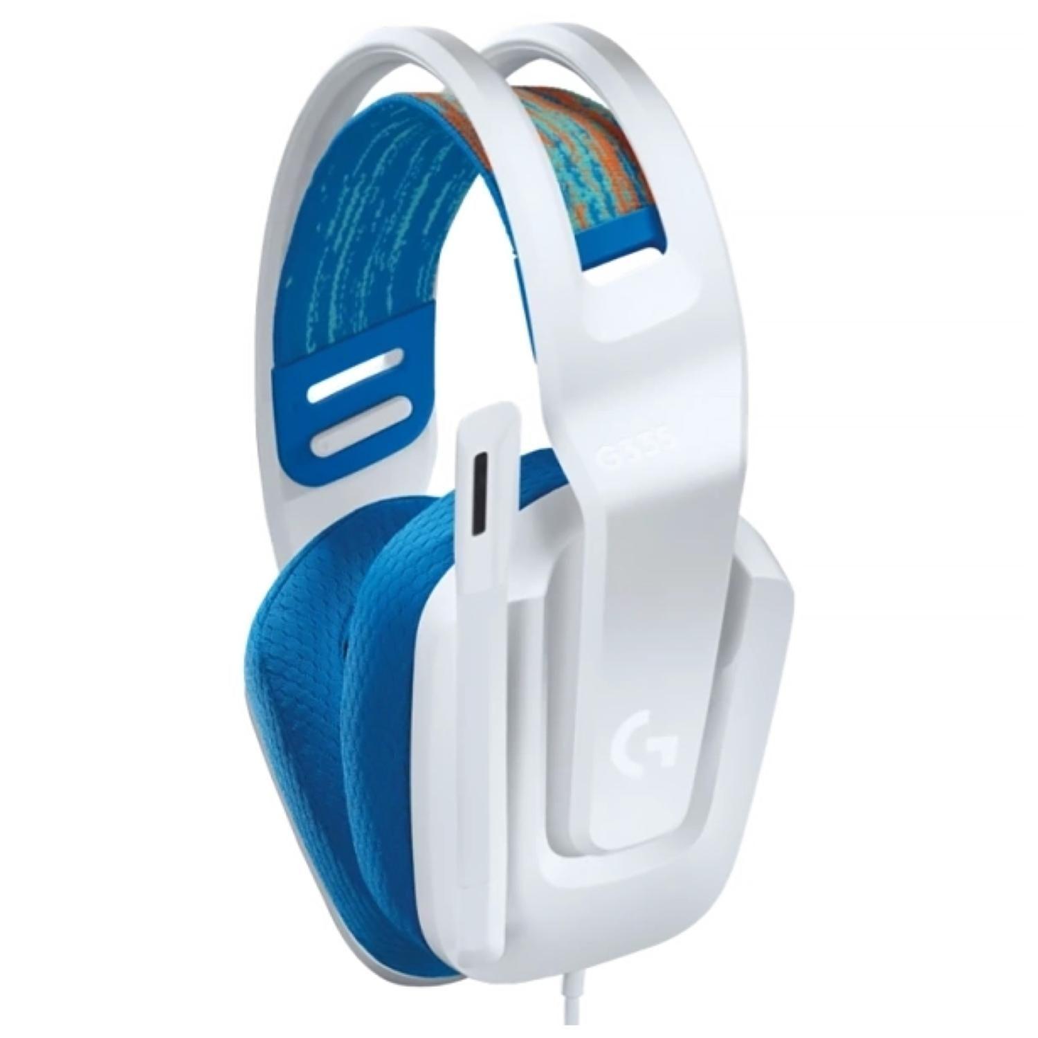 Audifono Gamer Jack 3.5 PC PS5 PS4 Xbox Blanco G335-1