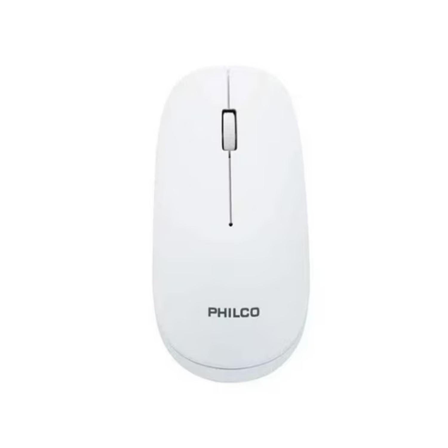 Mouse Inalambrico USB 3 Botones 1600 DPI Blanco-0