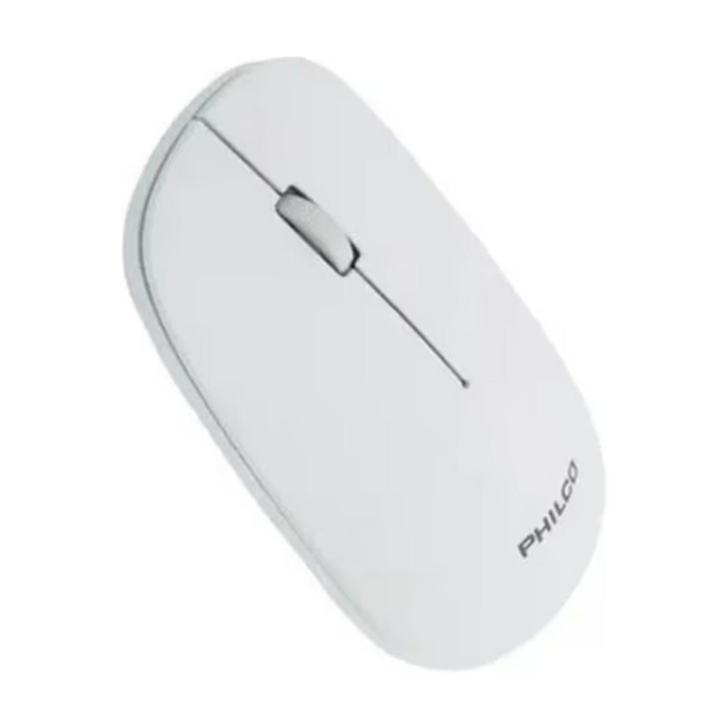 Mouse Inalambrico USB 3 Botones 1600 DPI Blanco-1
