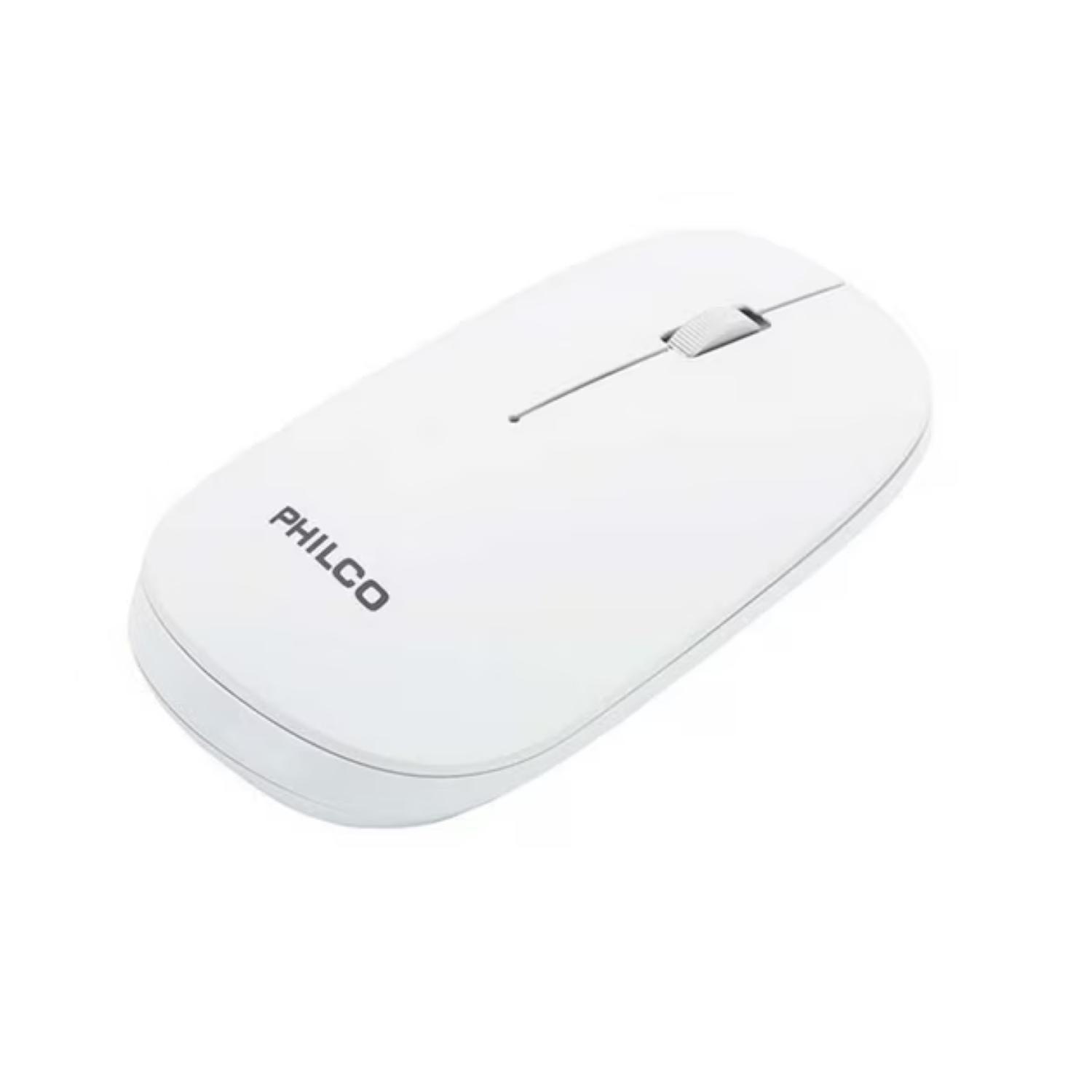 Mouse Inalambrico USB 3 Botones 1600 DPI Blanco-2