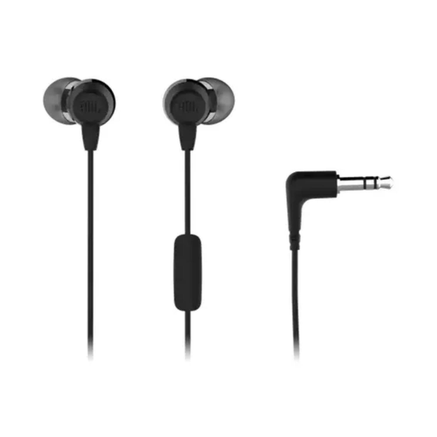 Audifonos Alambrico Manos Libres Jack 3.5 Negro-2