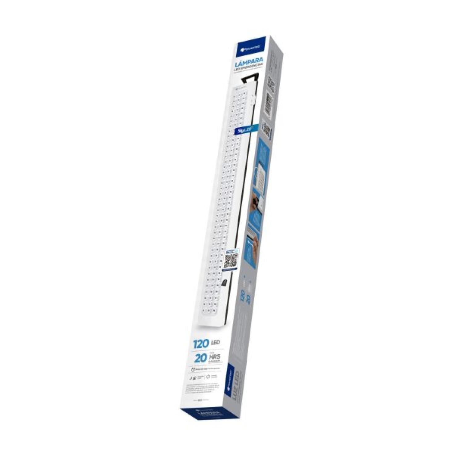 Lampara De Emergencia 120LED 480lm 5W Blanco 7260 Powerlab-3