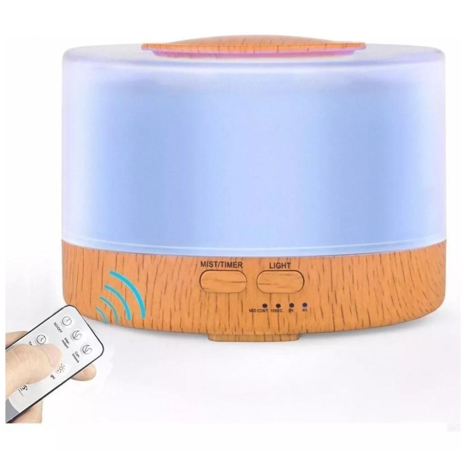 Humidificador Difusor De Aromas LED 500ml 7 Colores Control-3