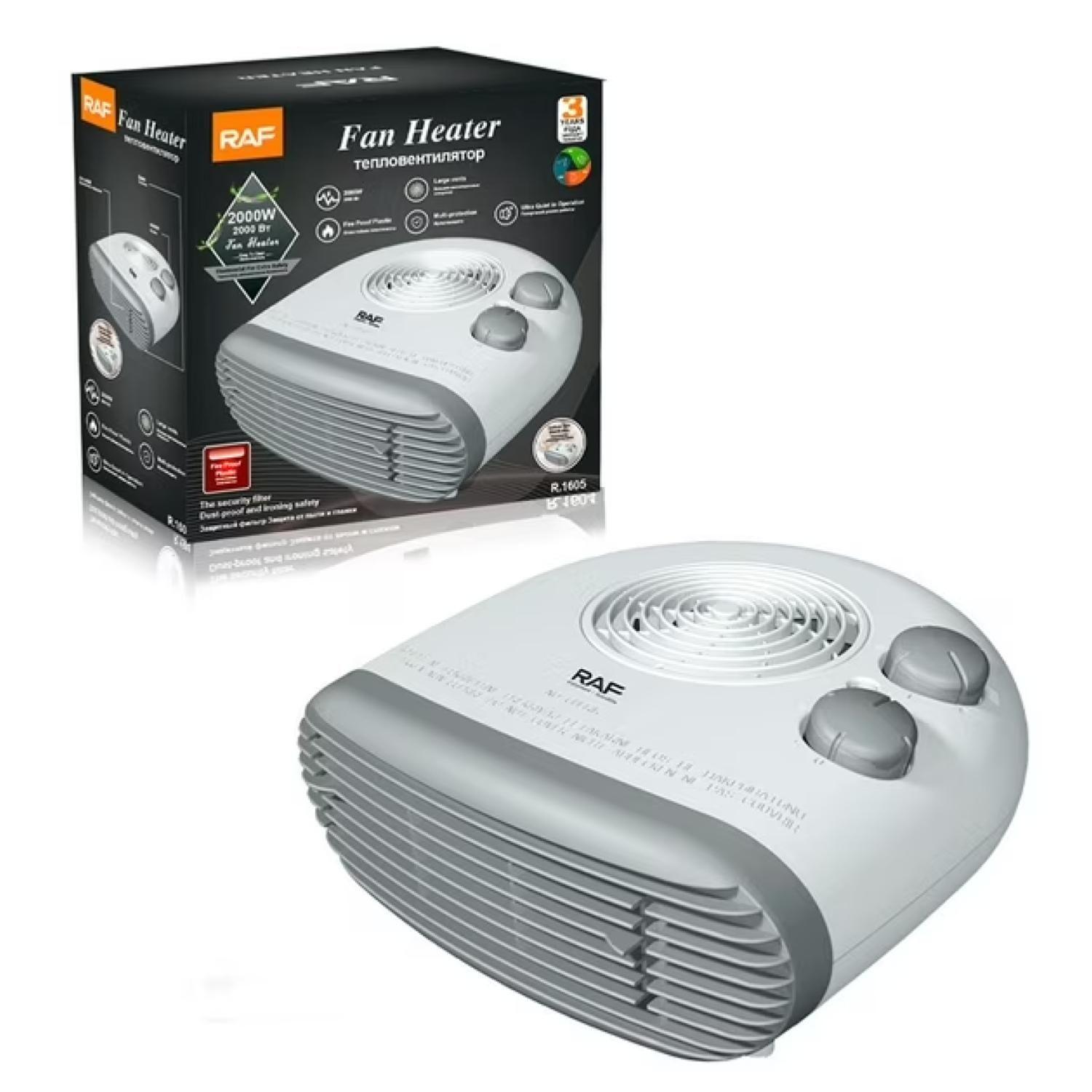 Calefactor Termoventilador 2000W Blanco R1605-4