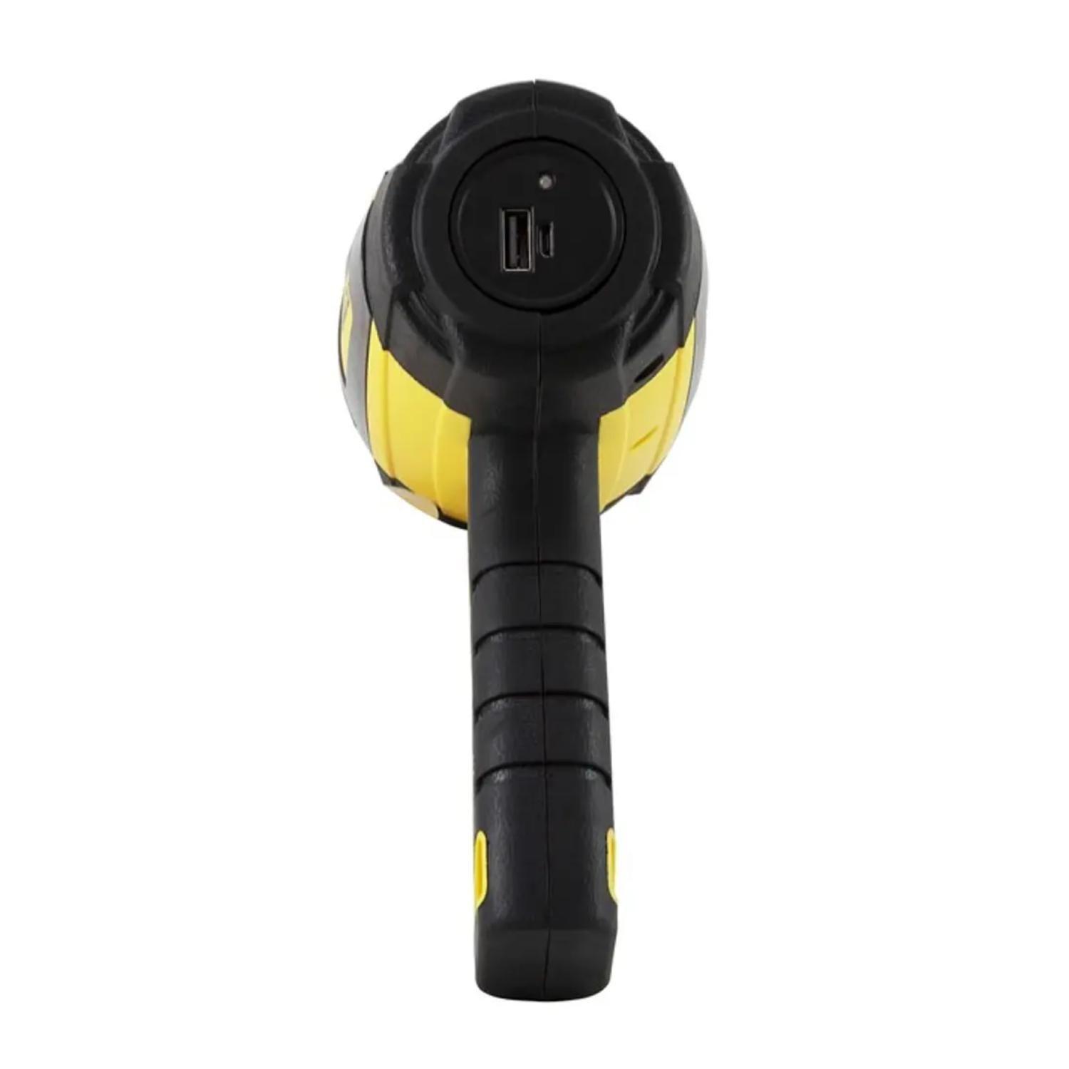 Foco LED Recargable High Power Amarillo-3