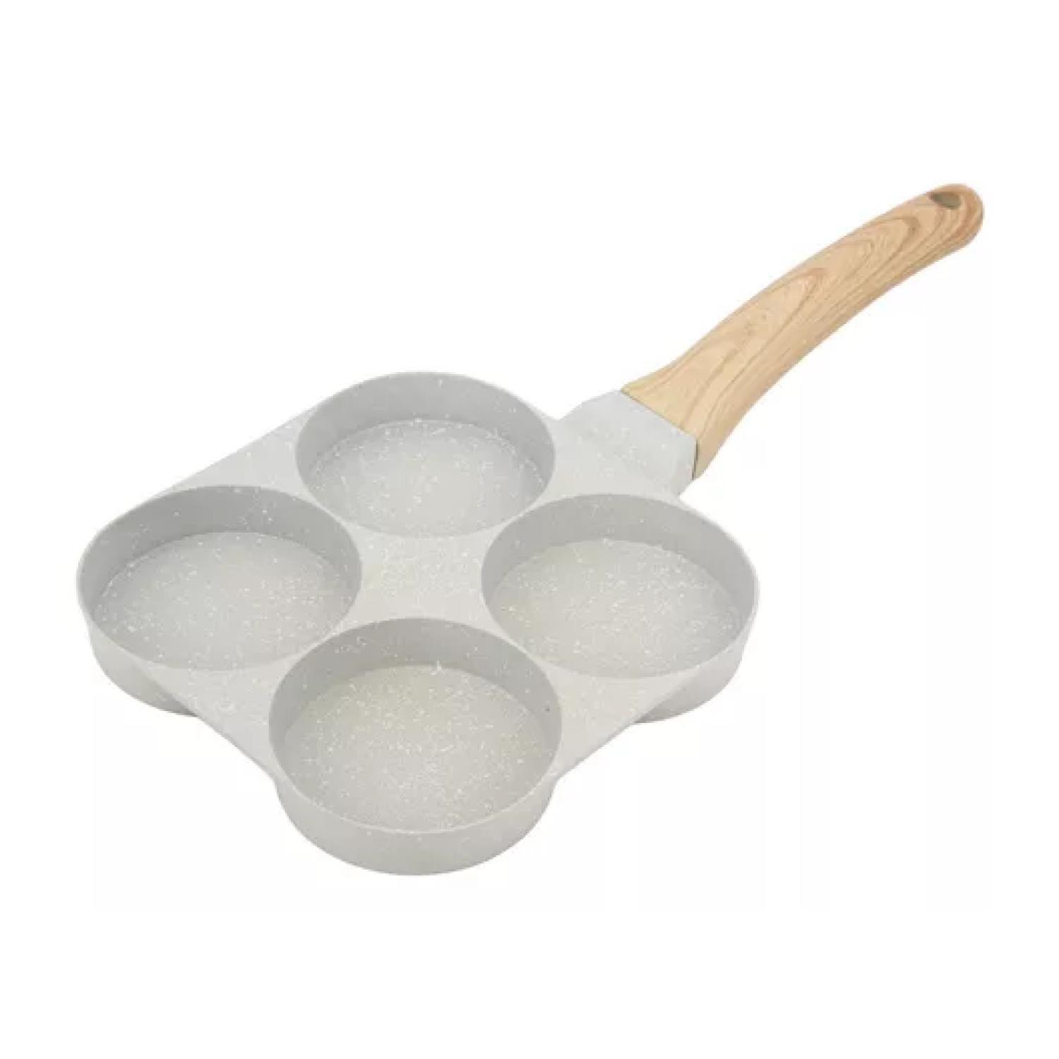 Sarten Antiadherente 4 Secciones Multiusos Blanco-0